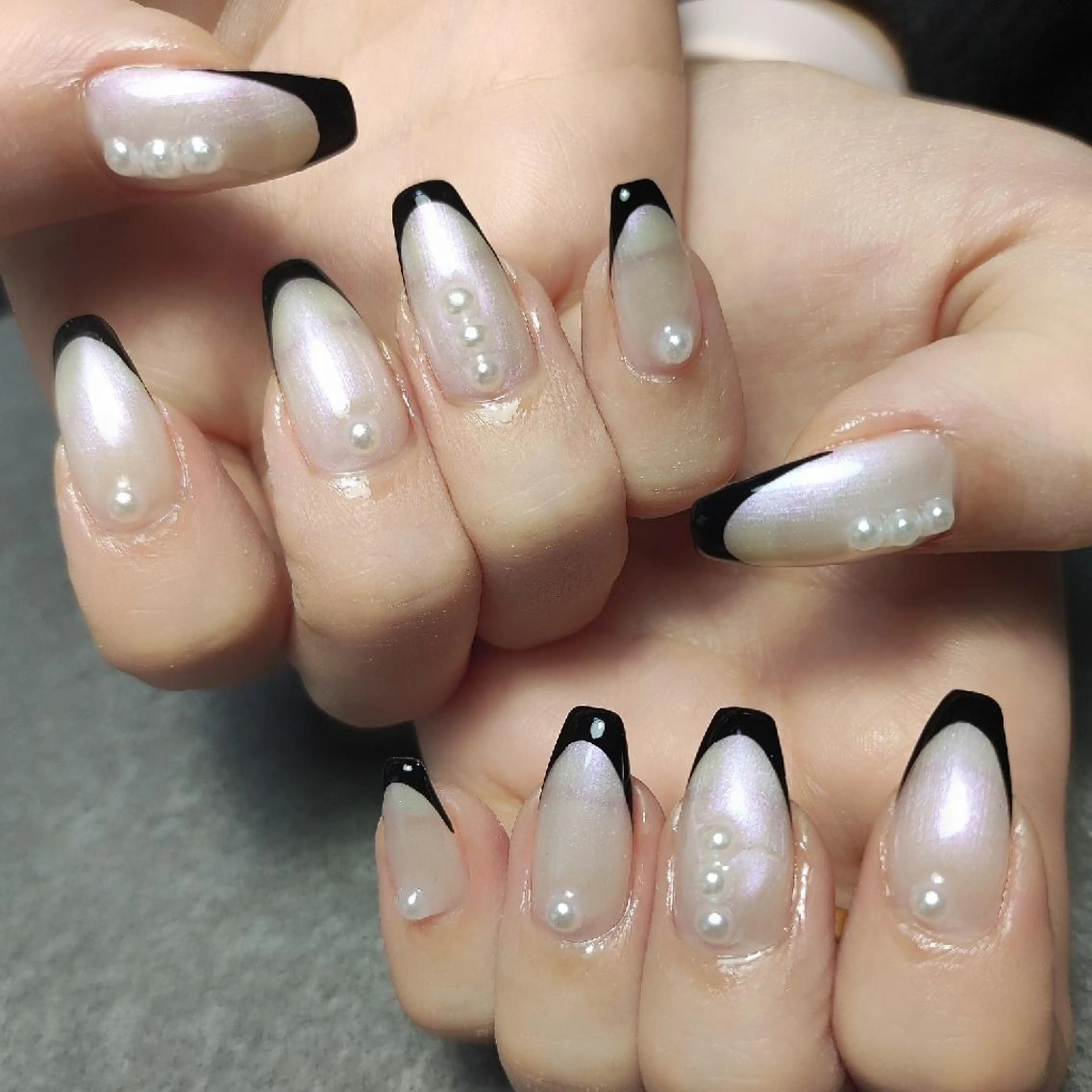 ネイル フレンチネイル 個人サロン saltnailのネイルデザイン