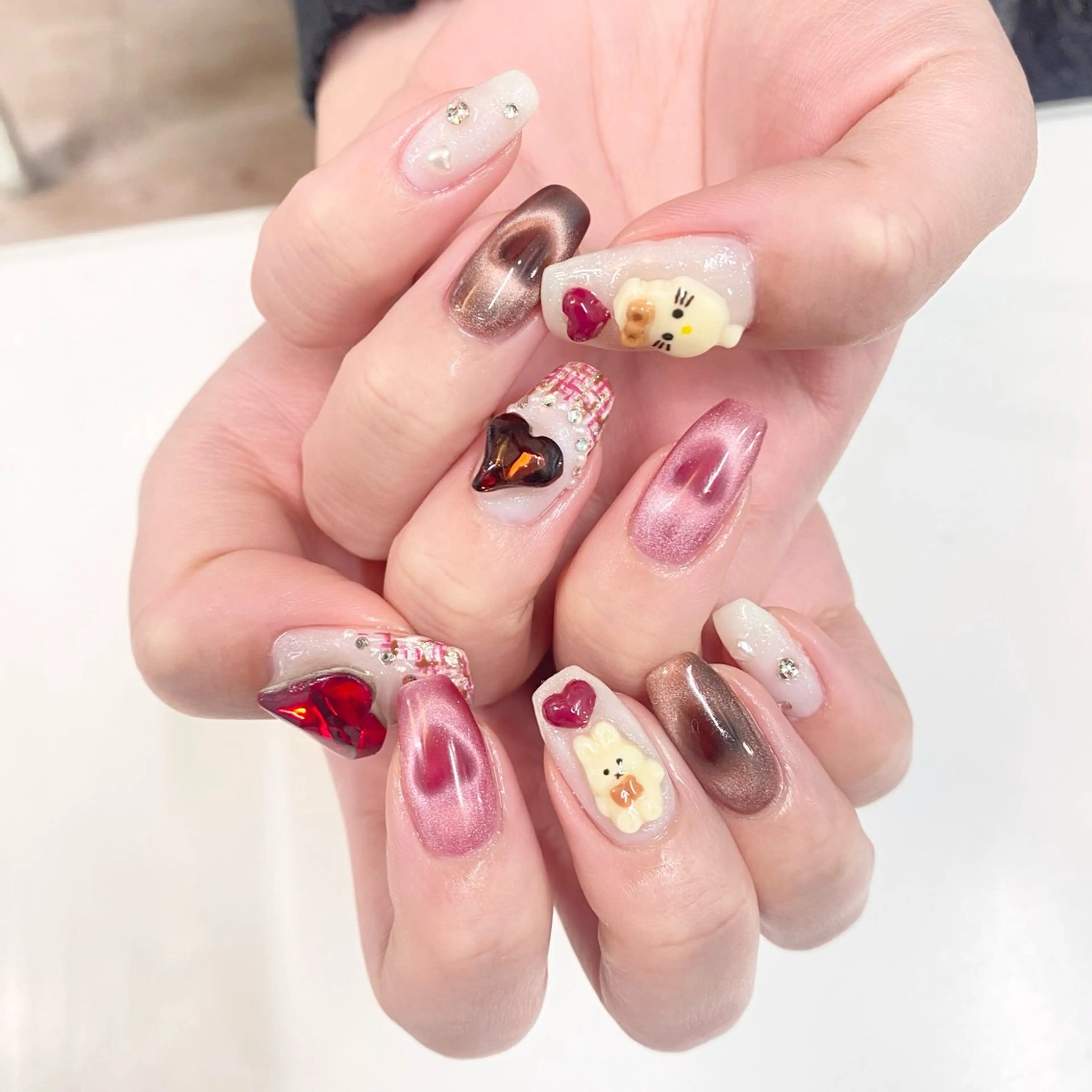 ネイル ハンドネイル Kira-ra所属・Kira-ra💎 KIRARIのネイルデザイン