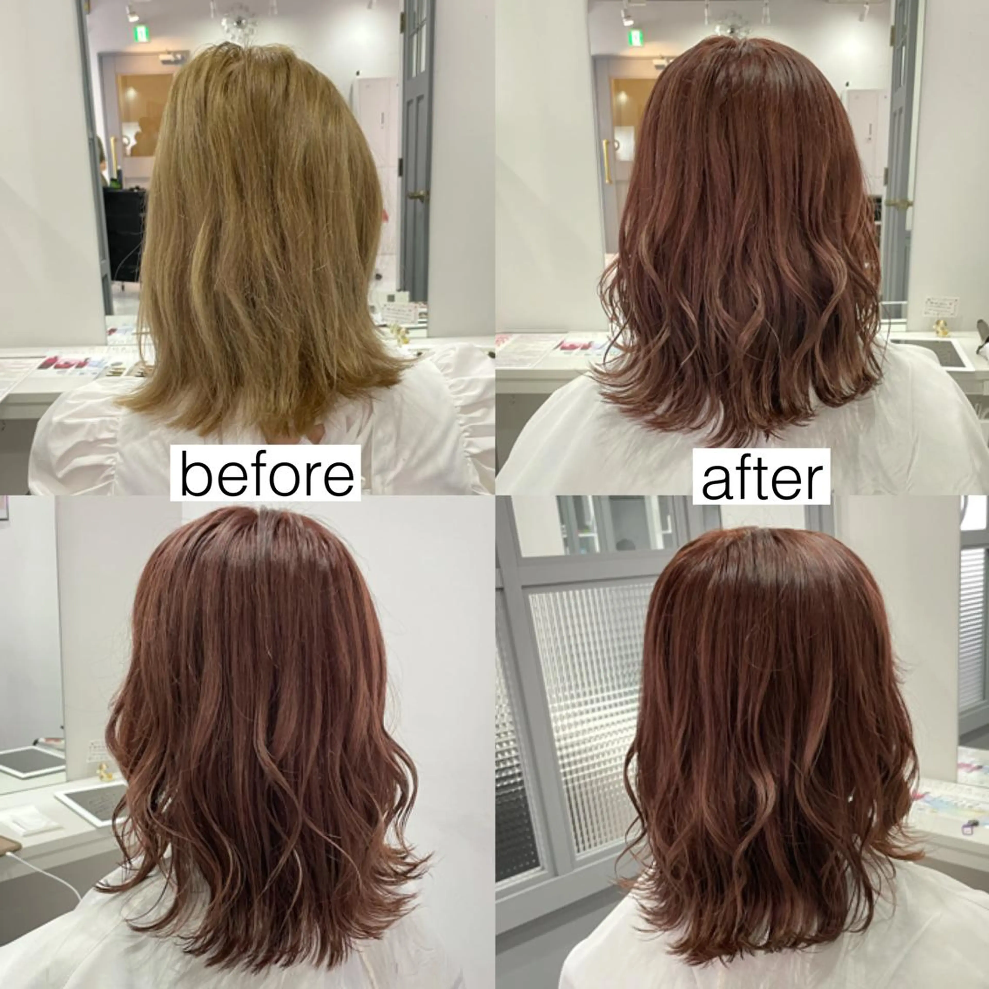 セミロング カラー 髪質改善縮毛矯正 kosuke_IJKのヘアスタイル