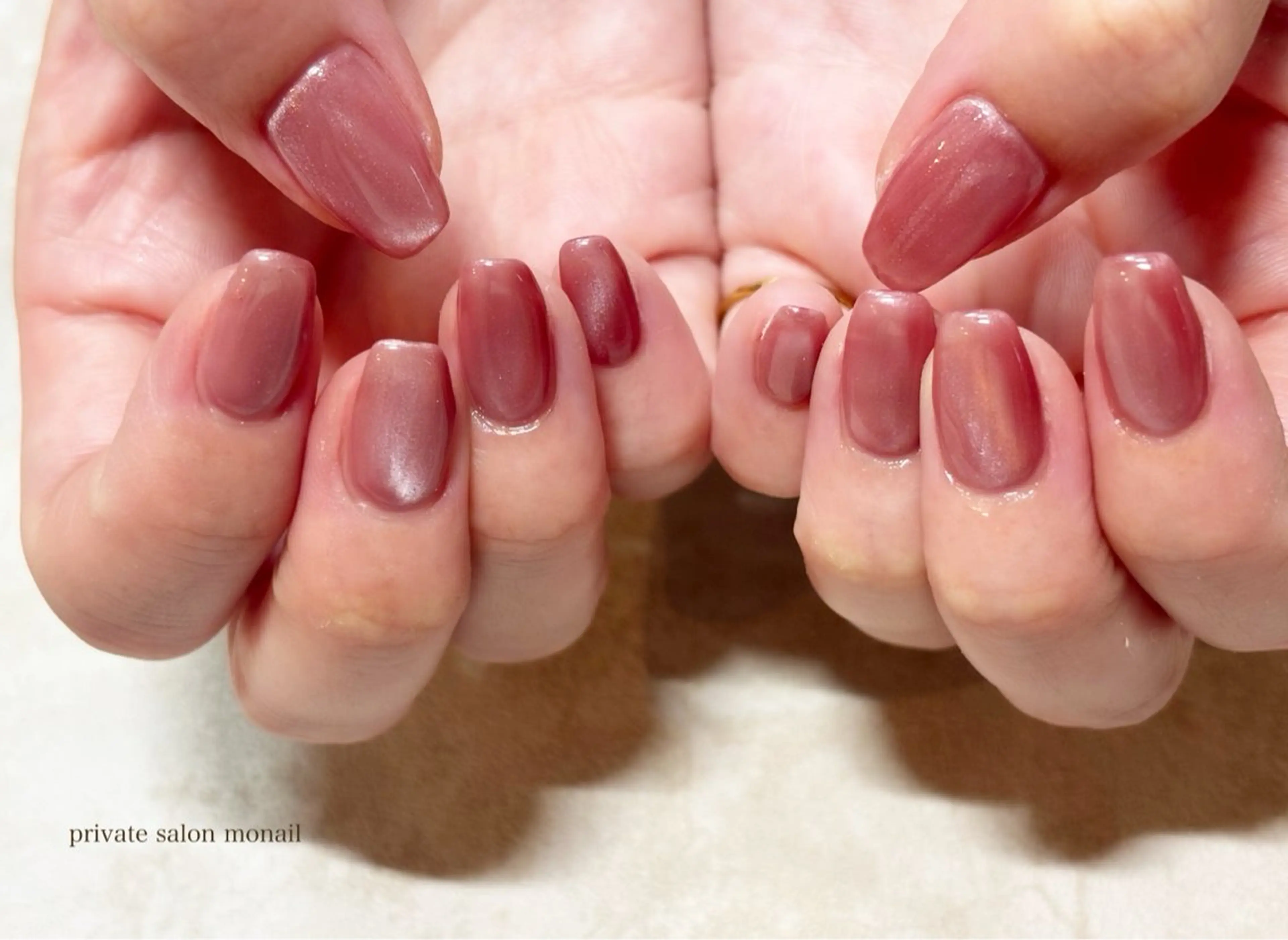ネイル マグネットネイル ハンドネイル private  nail salon monail所属・nailist. momoのネイルデザイン