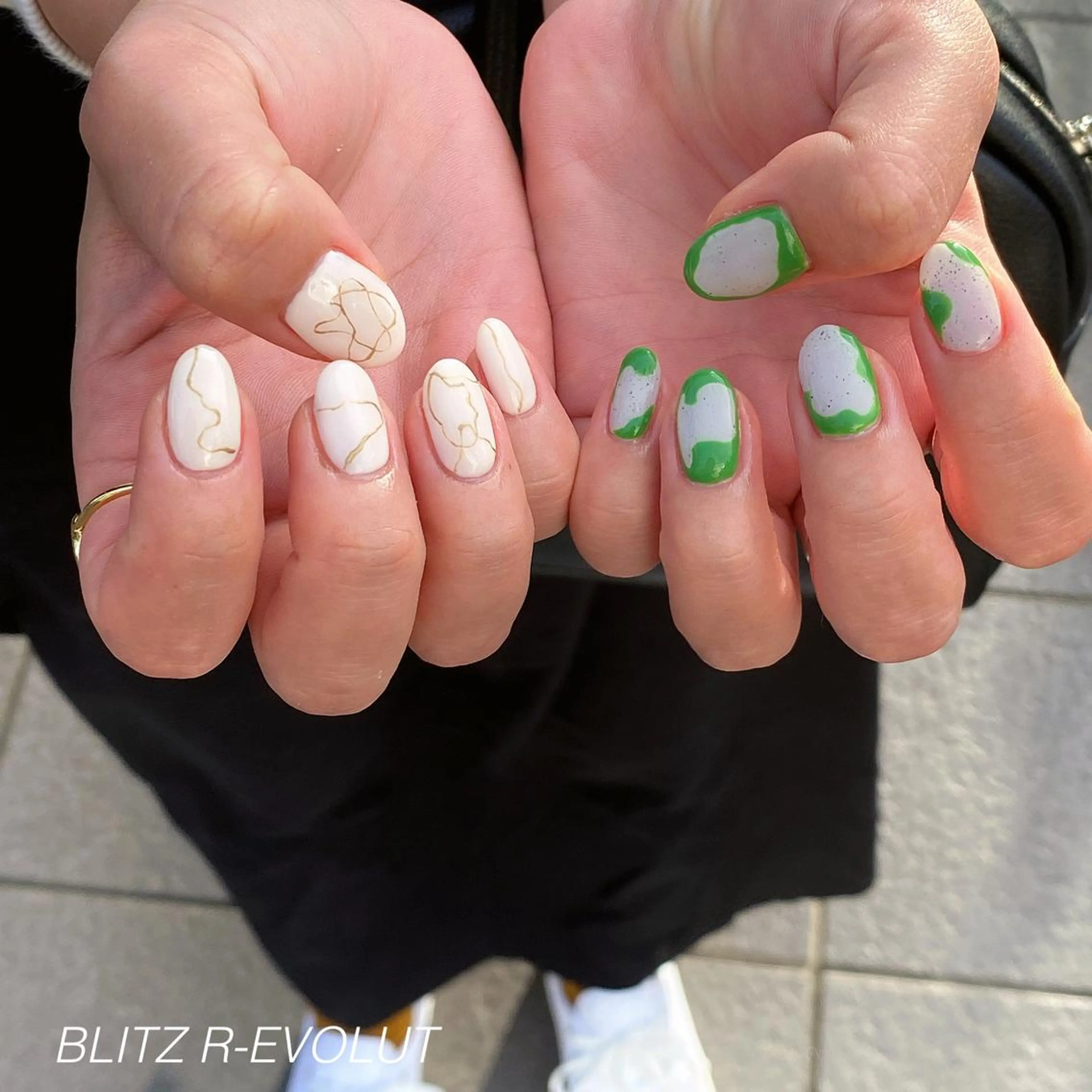 ネイル ☁️BLITZ 🎀笠原雪音🎀のネイルデザイン