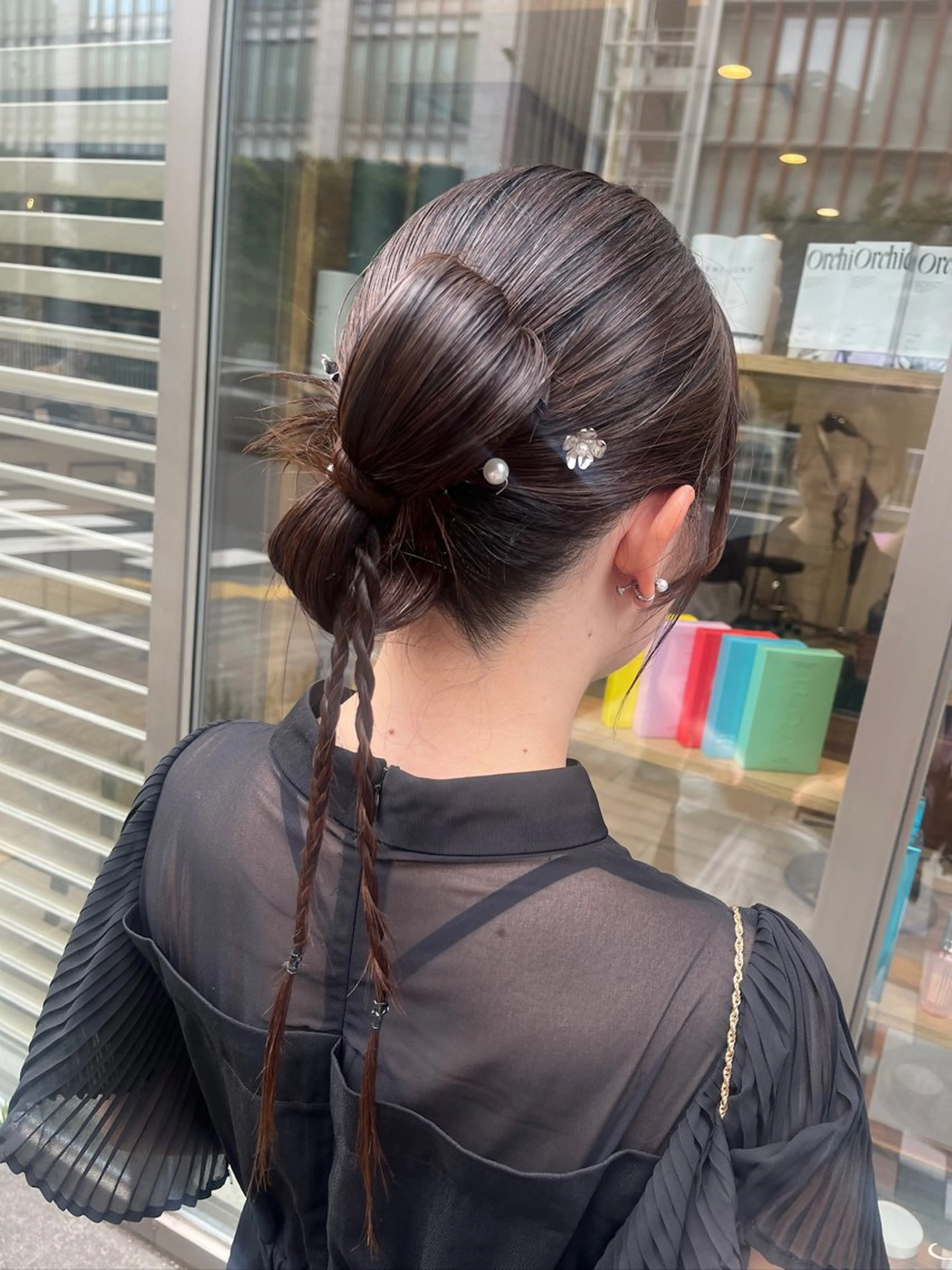 ヘアアレンジ 渋谷/透明感カラー/ 🩶Miwa🩶のヘアスタイル