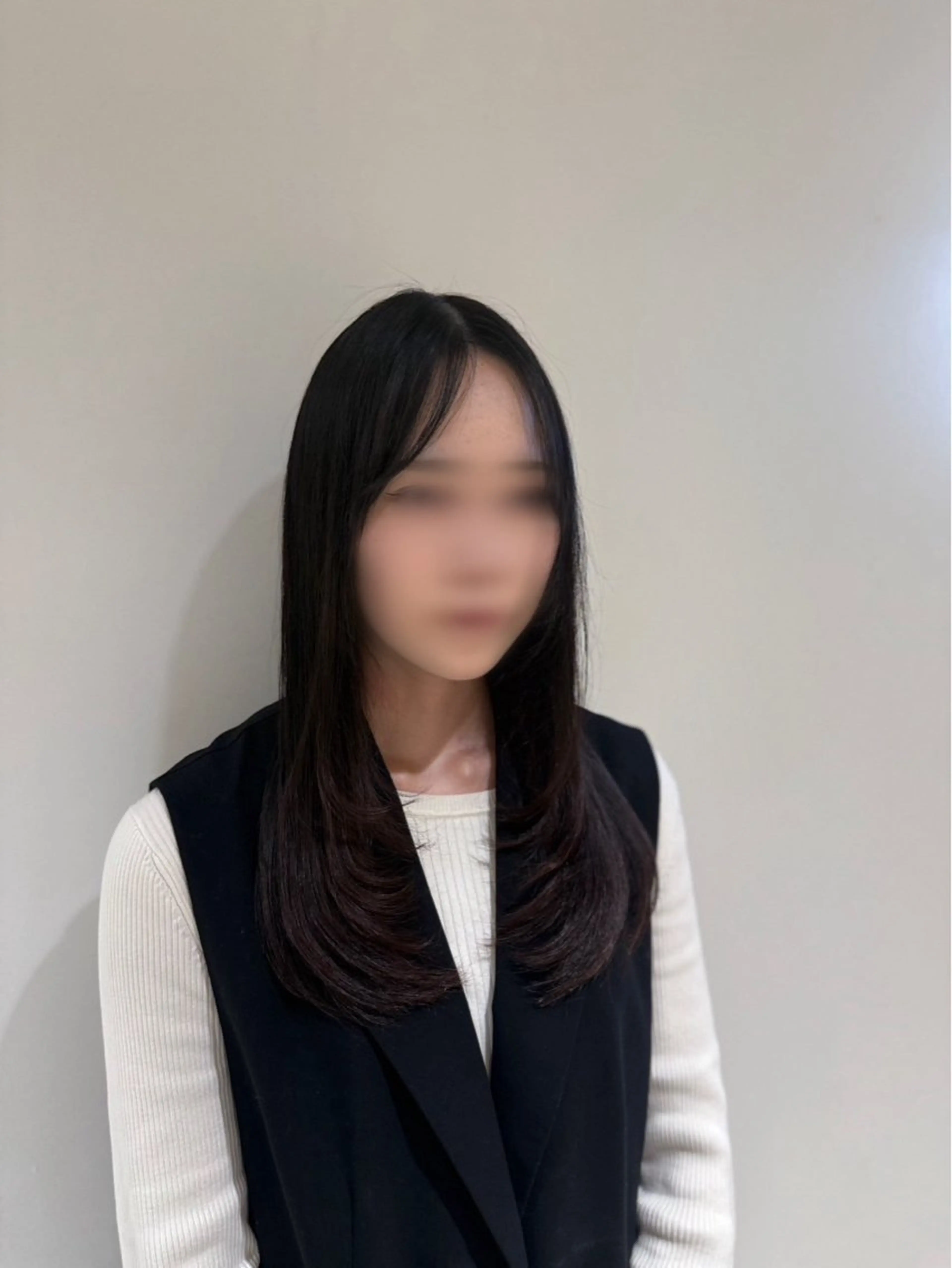 ロング レイヤーカット 上ヶ原 かなたのヘアスタイル