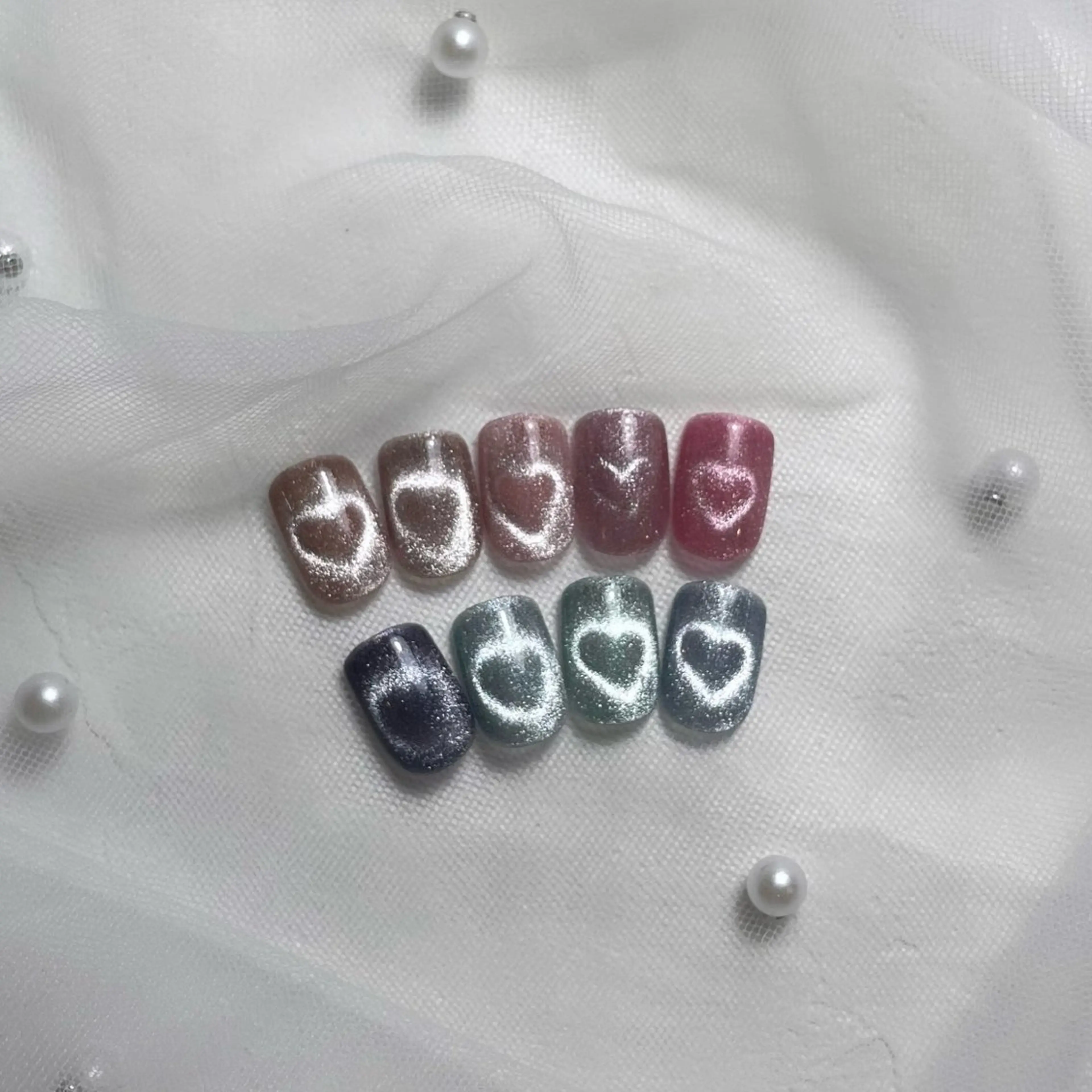 ネイル 韓国ネイル ニュアンスネイル ハンドネイル MARU NAIL Izumiのネイルデザイン