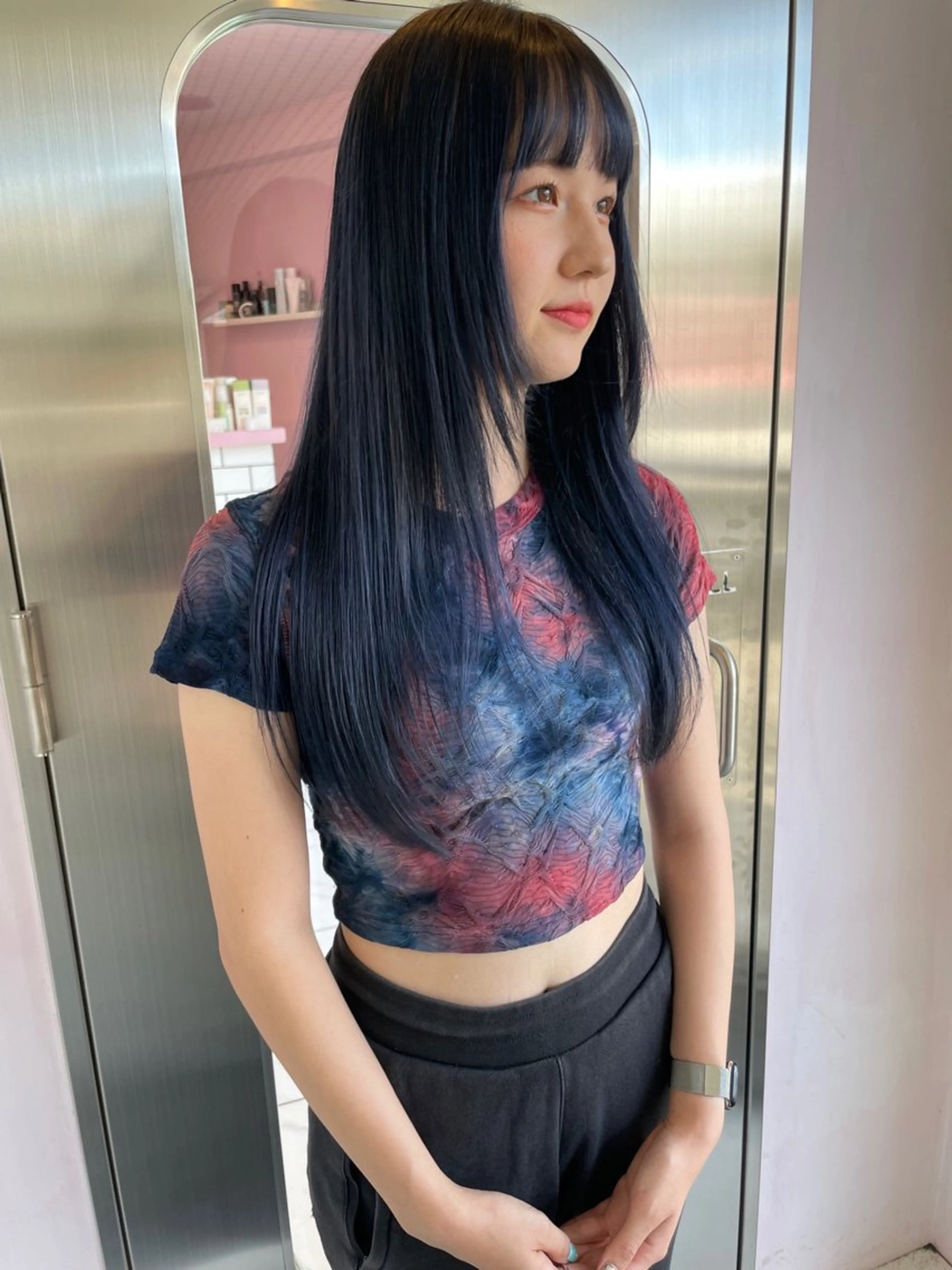 ロング カラー ヘアカラー moana surfriderのヘアスタイル