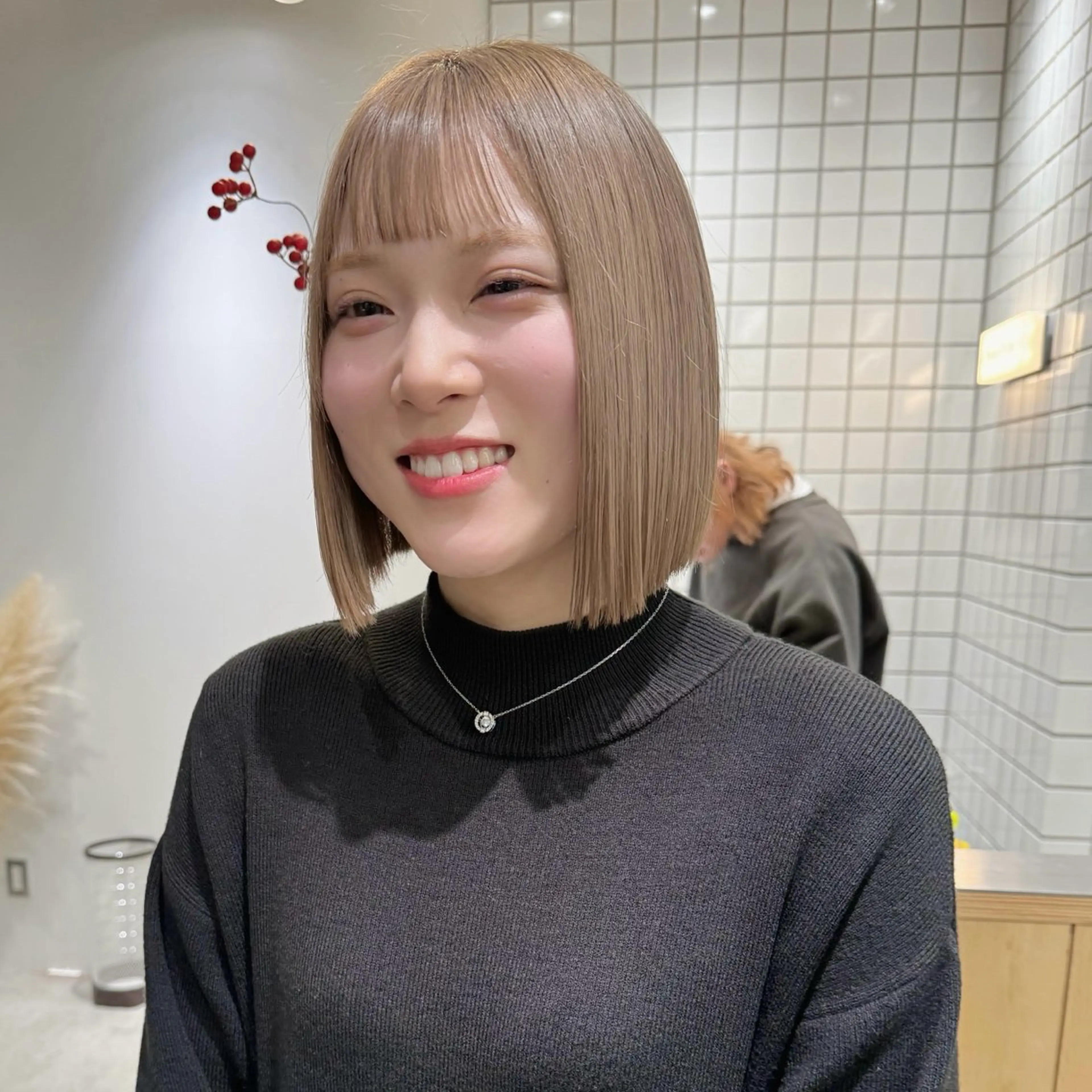 🐶U35🐱似合わせカット＋ダブルカラーの写真