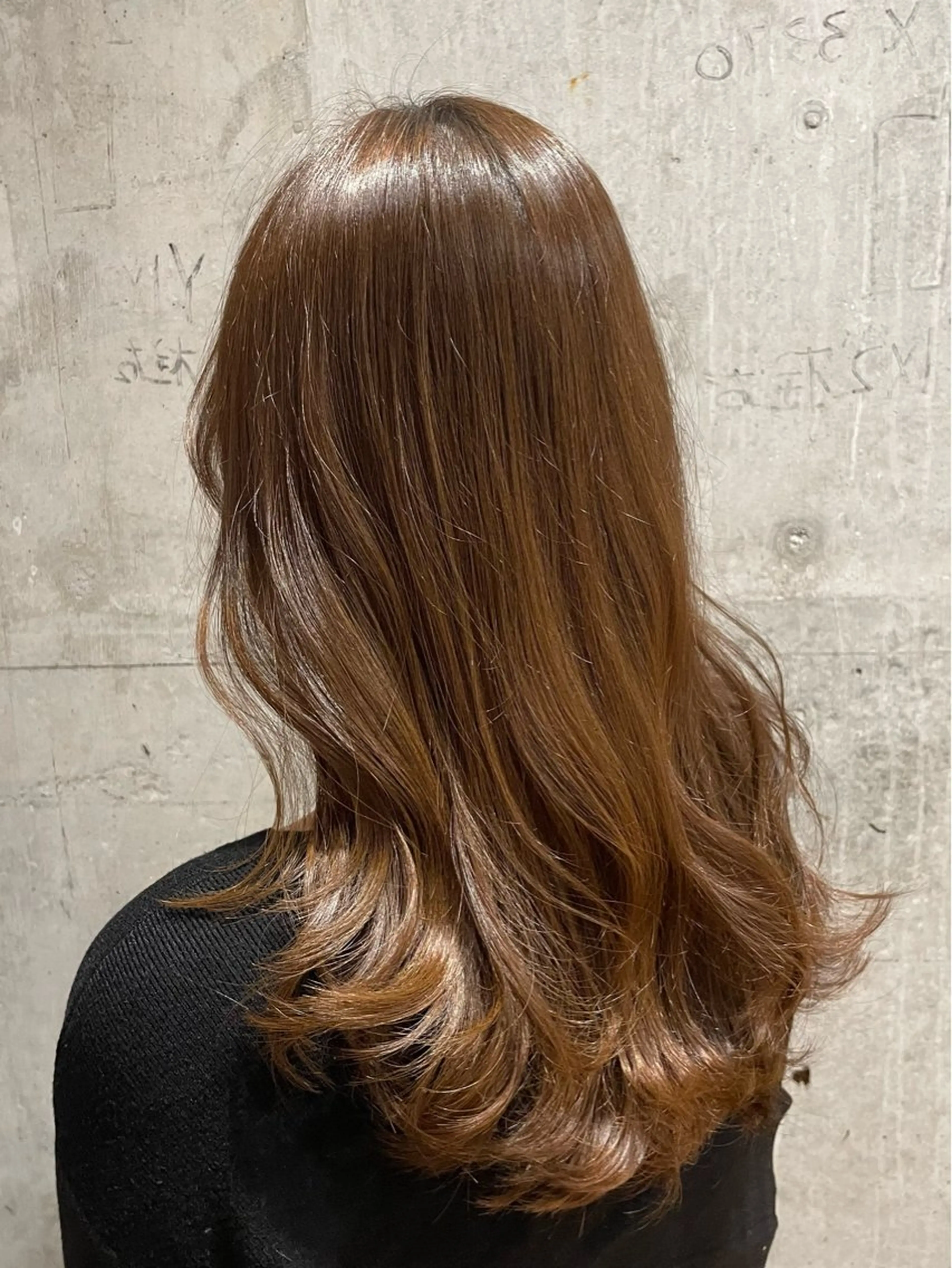 ロング カラー ツヤ髪ロング 髪質改善🪞✨三好梓のヘアスタイル