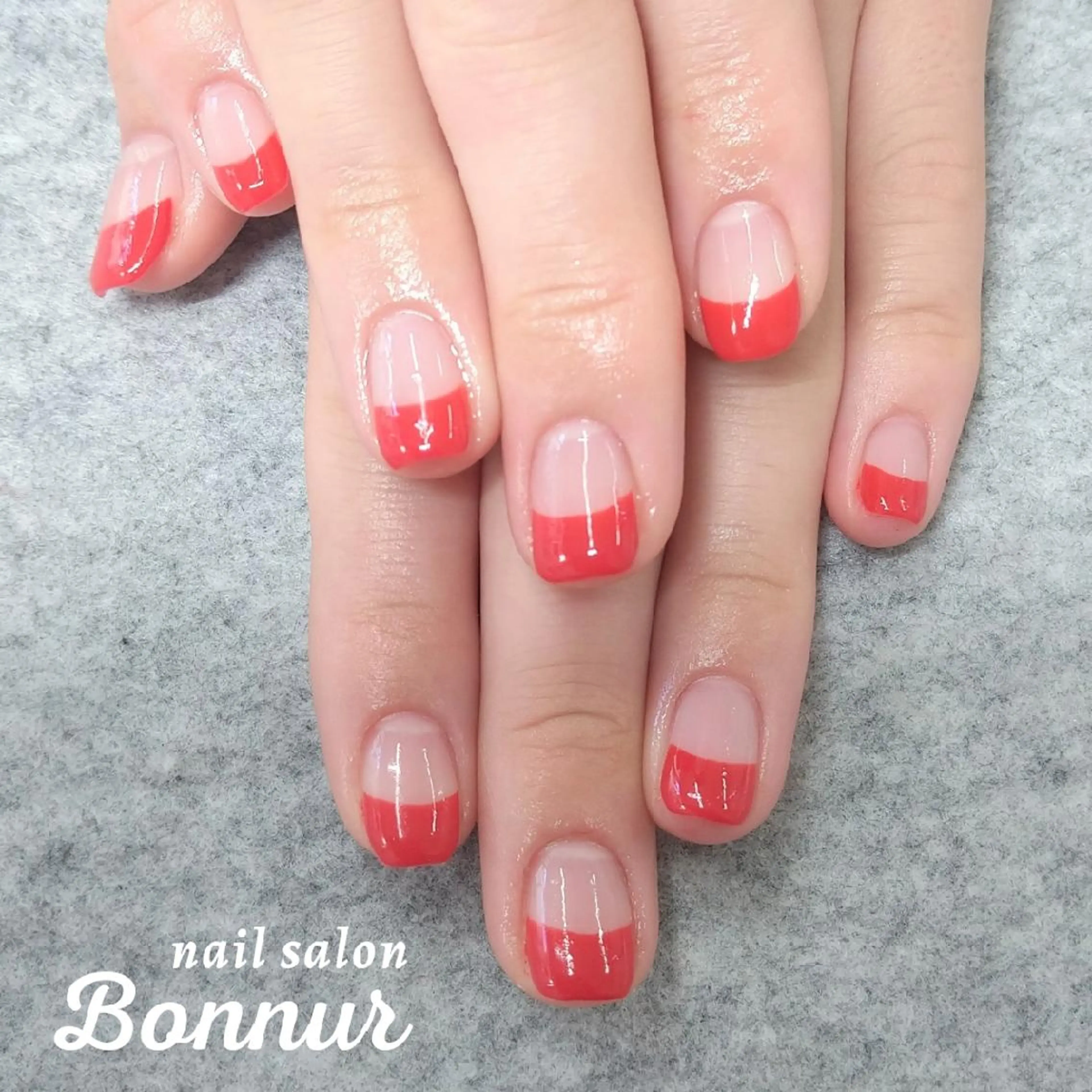 ネイル フレンチネイル RuHE （BB nail)のネイルデザイン