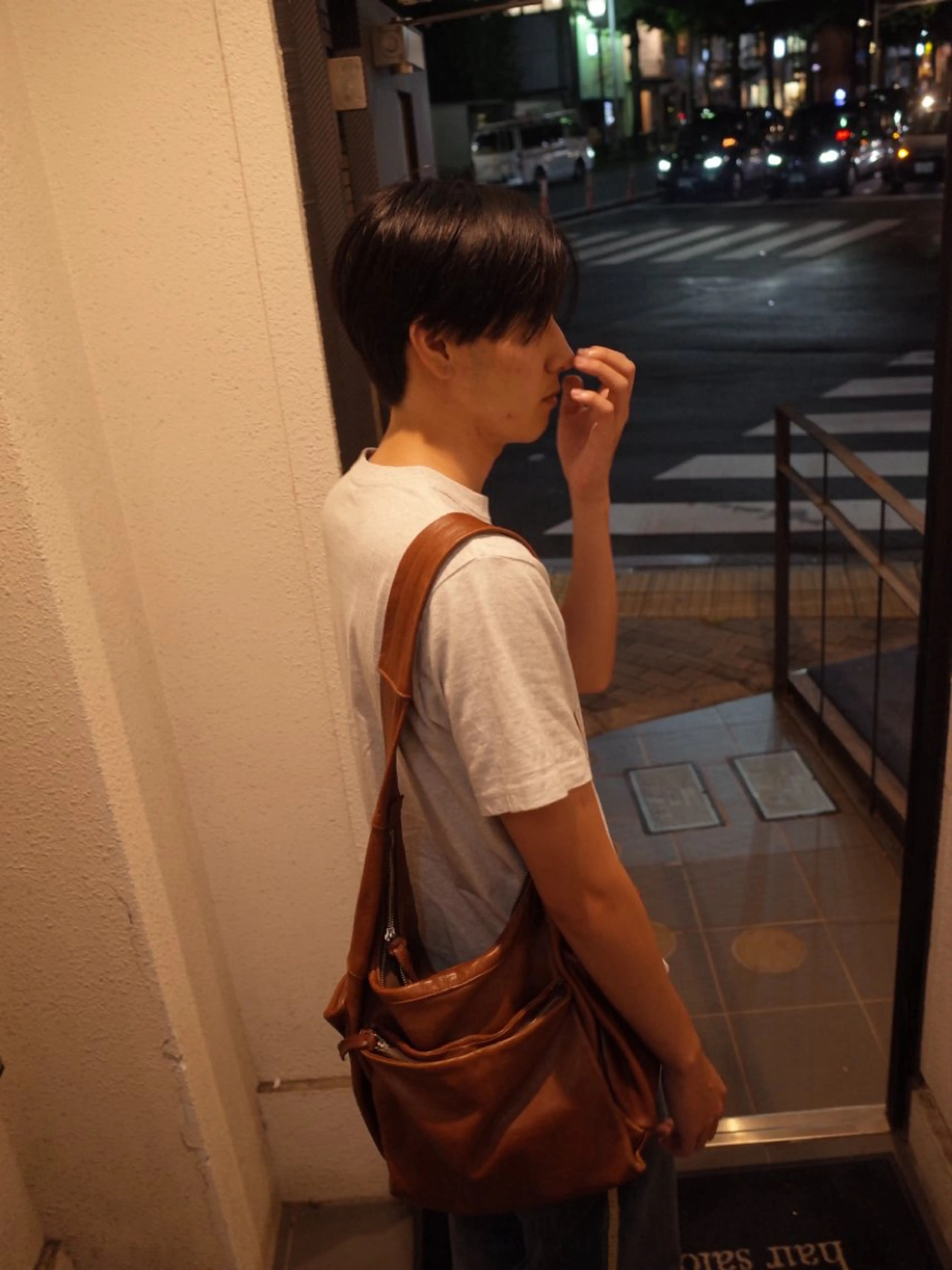 ショート カラー パーマ メンズ カット トリートメント ヘアセット jr stylist えのもとりき🐢のヘアスタイル