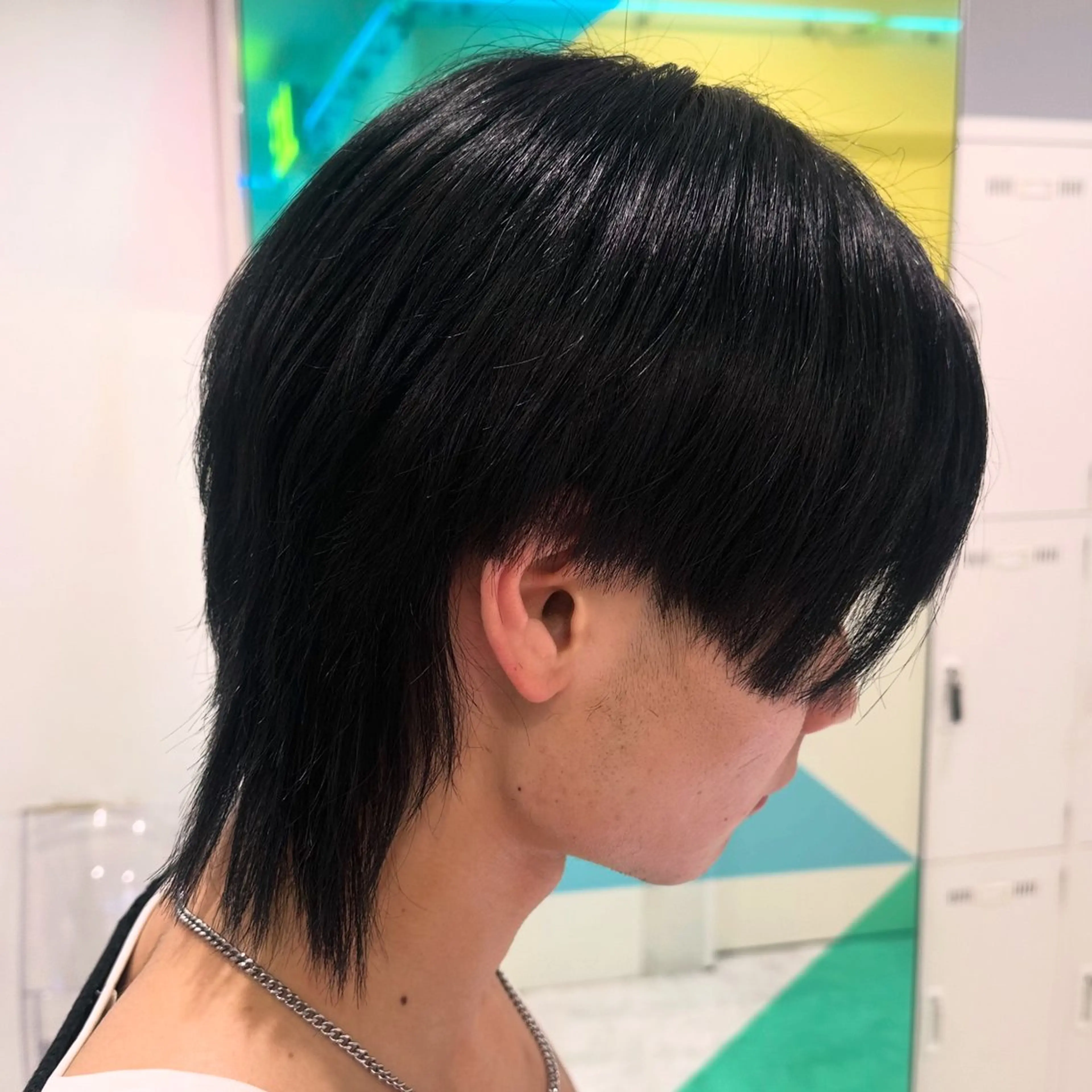 ショート カラー ハイトーン🌈メンズ カット♡Machanのヘアスタイル