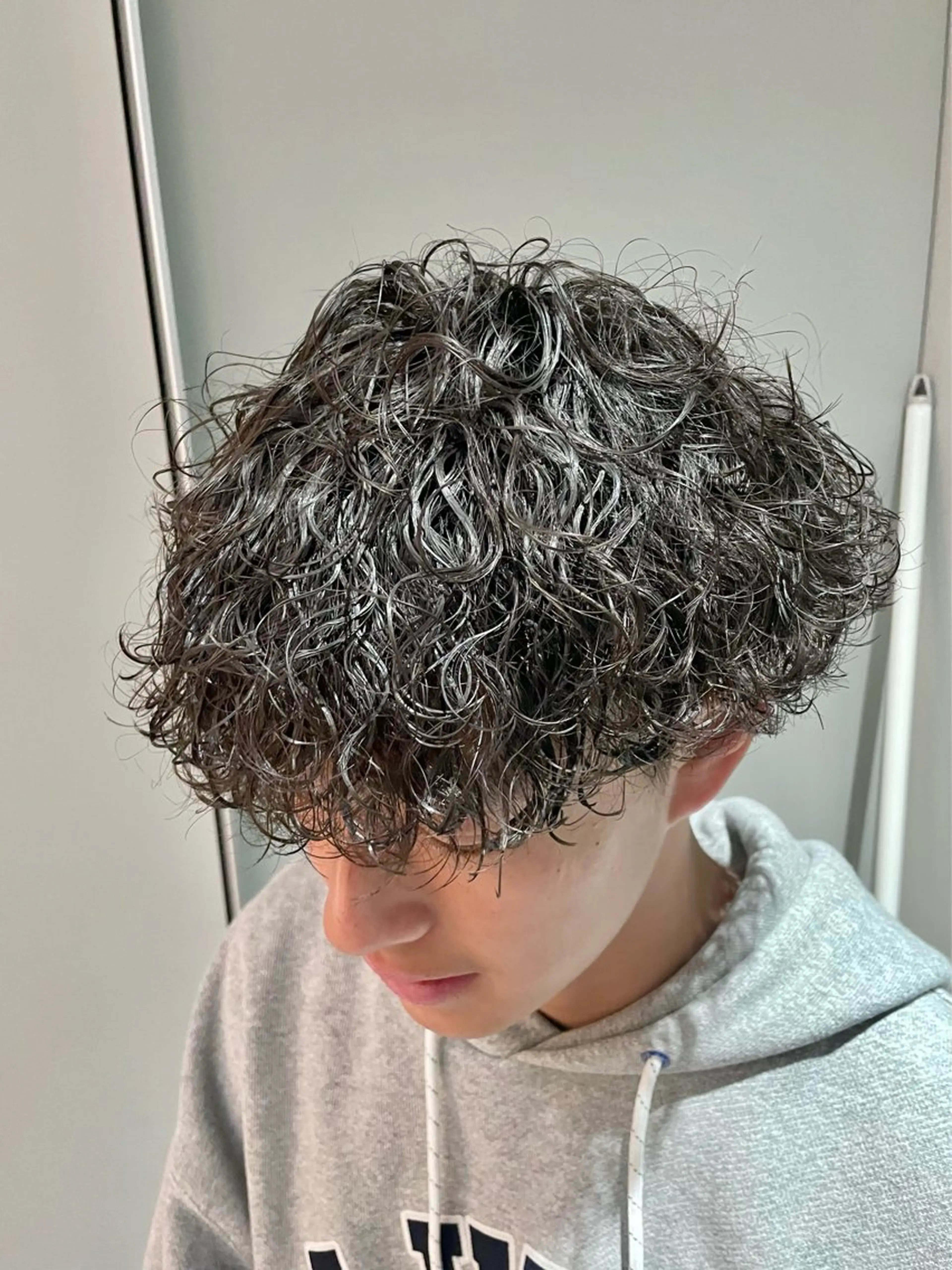 パーマ メンズ メンズパーマ プードルパーマ プードルパーマ パーマ 👑立川No.1筋肉 美容師👑しゅーとのヘアスタイル