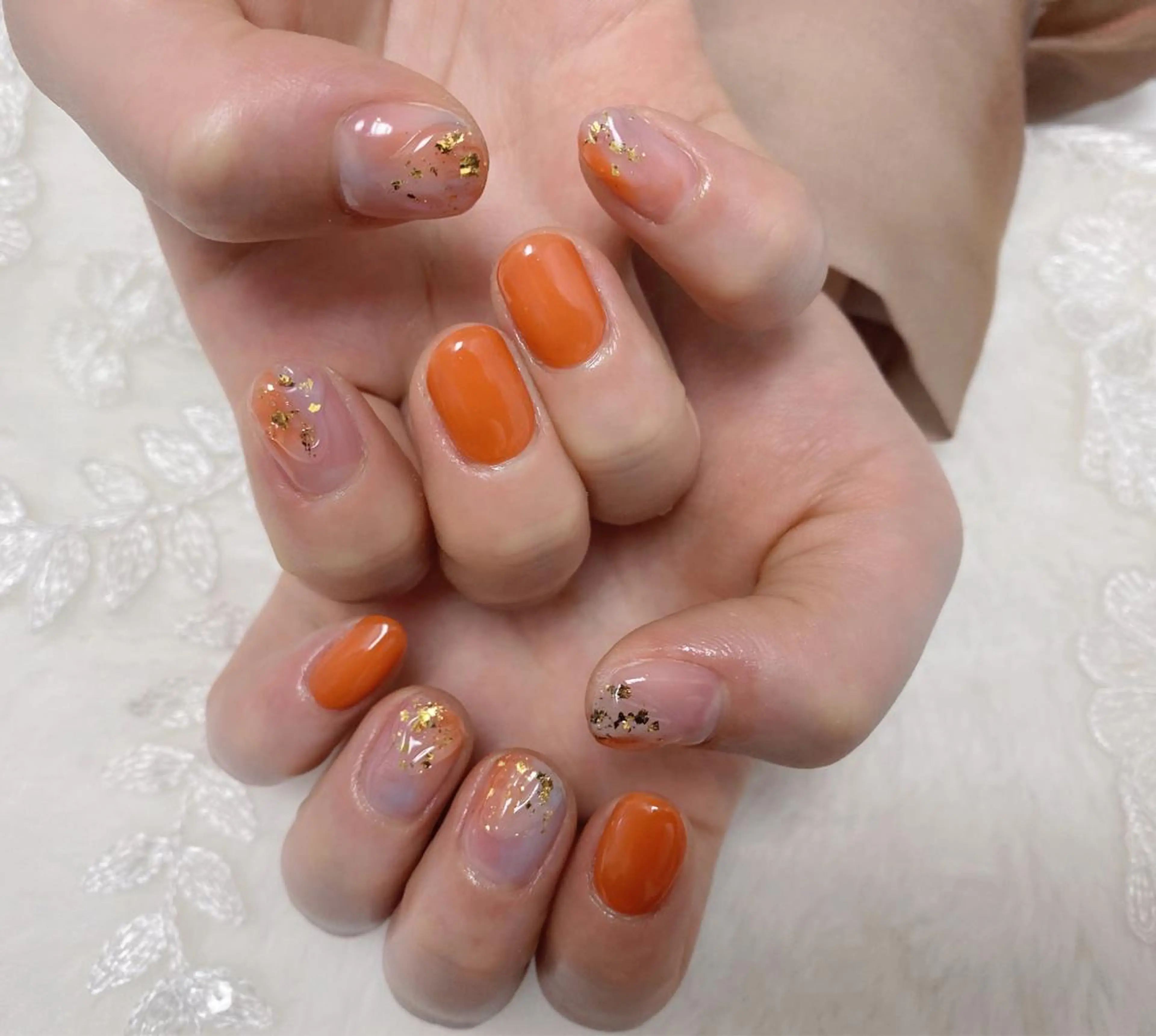 ネイル 持ち込み ニュアンスネイル ALITA 池袋店✨のマツエク・マツパデザイン