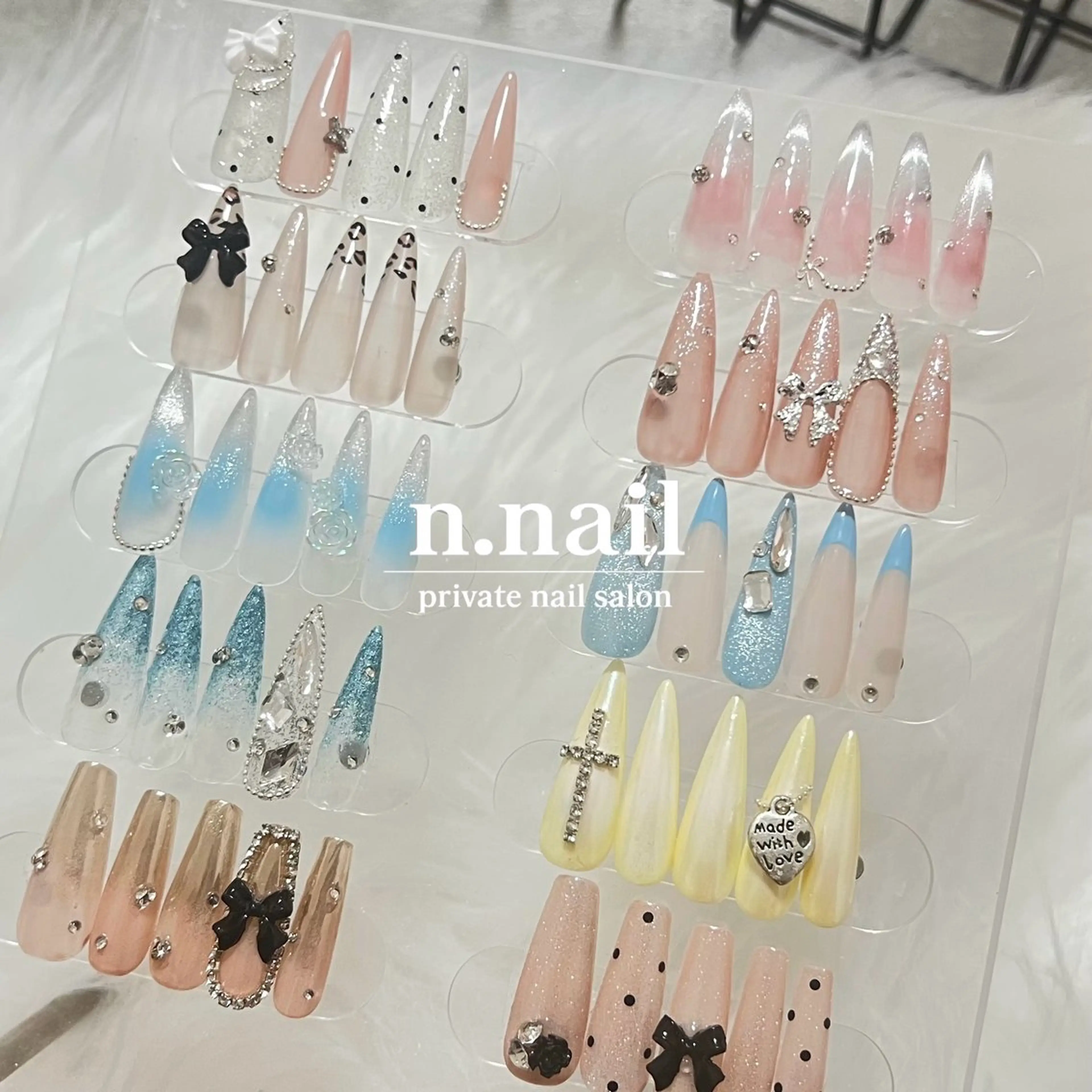 《ご新規様オフ無料》長さ出し10本+ワンホン/キラキラ 定額design 🤍の写真