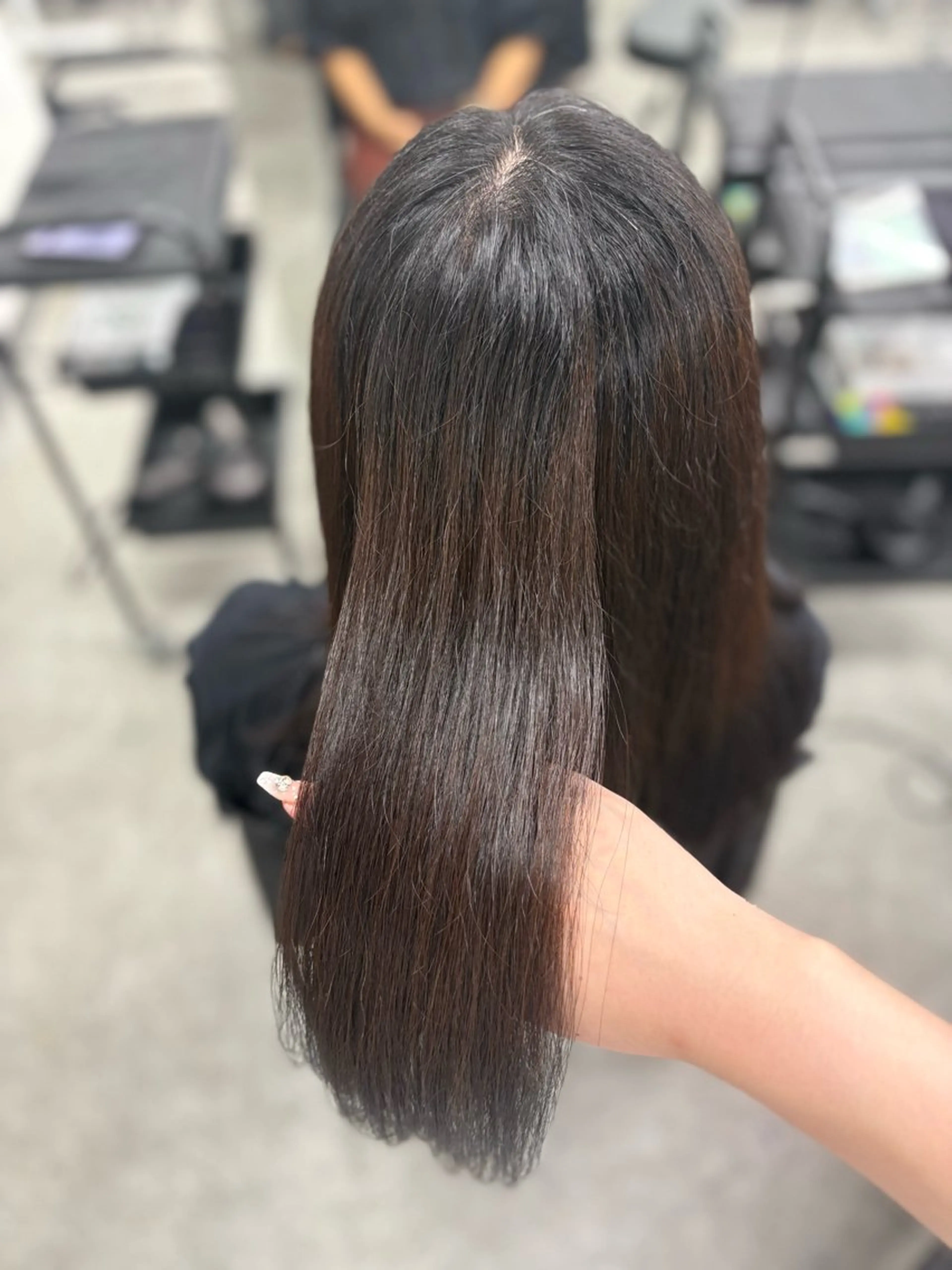 セミロング カラー ヘアアレンジ 愛されガーリーヘア 🏹maika🪽のヘアスタイル