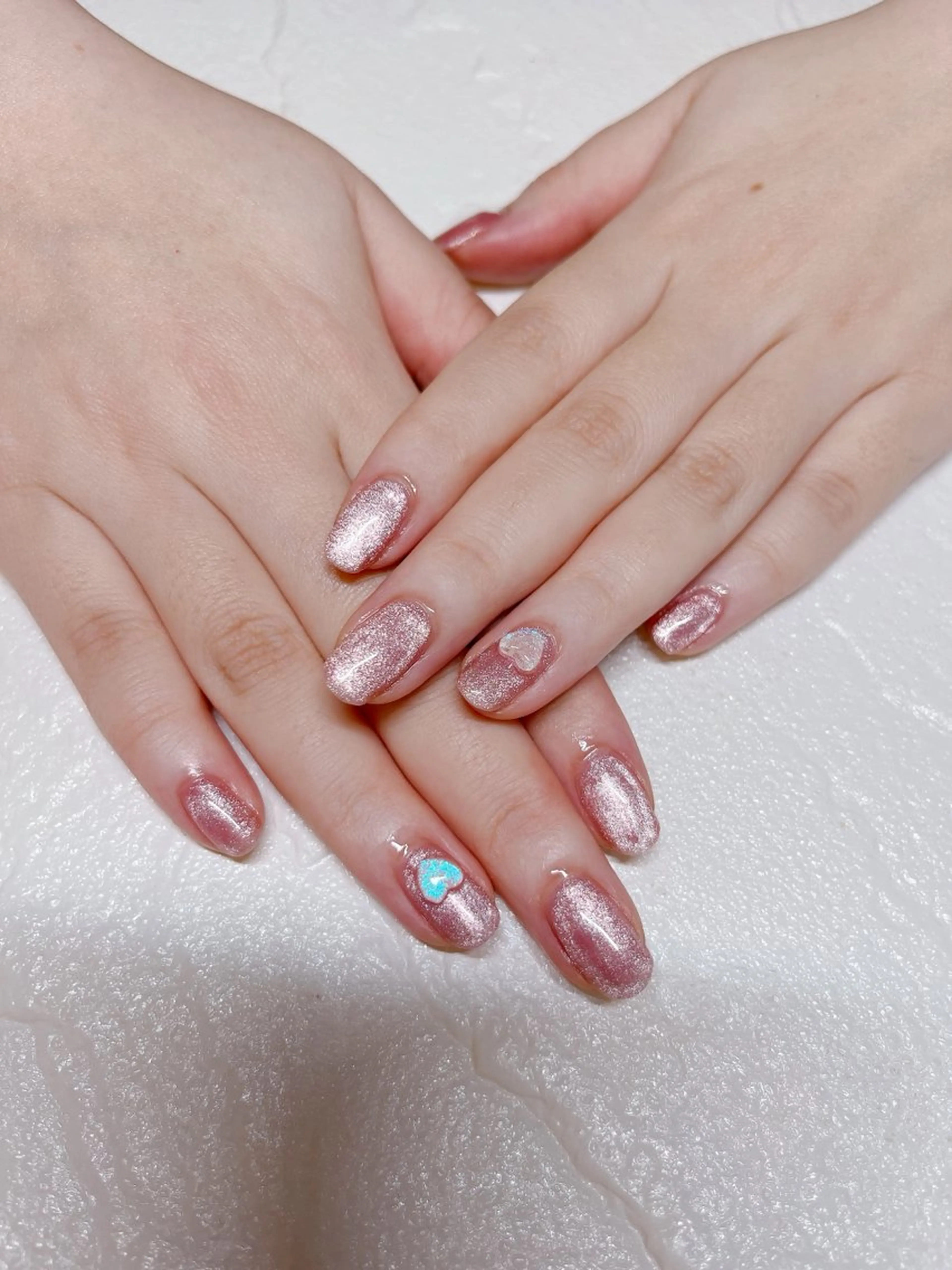 ネイル マグネットネイル ハンドネイル happiness nailのネイルデザイン