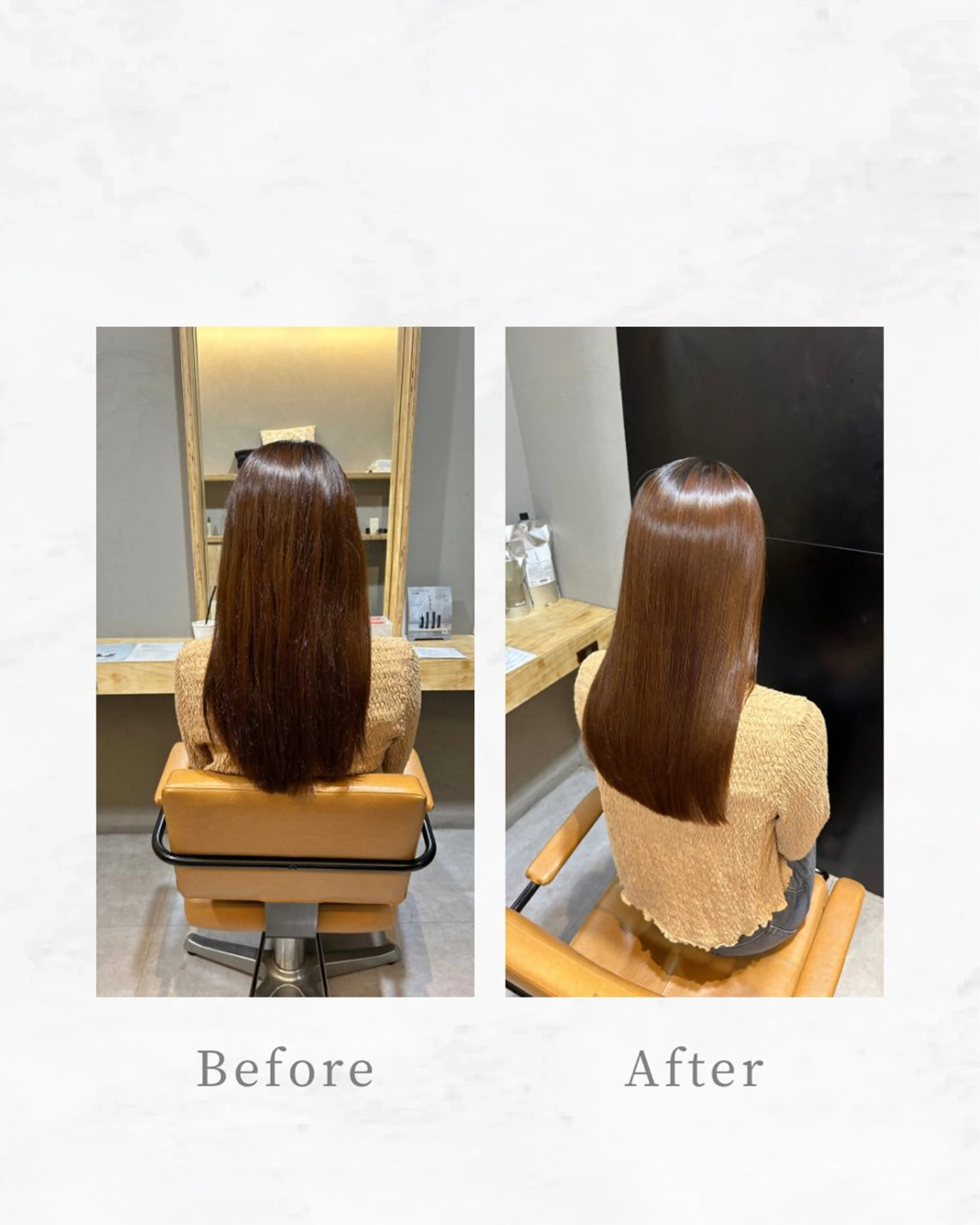 ロング カット ヘアカラー トリートメント ioe元町 yukaのヘアスタイル