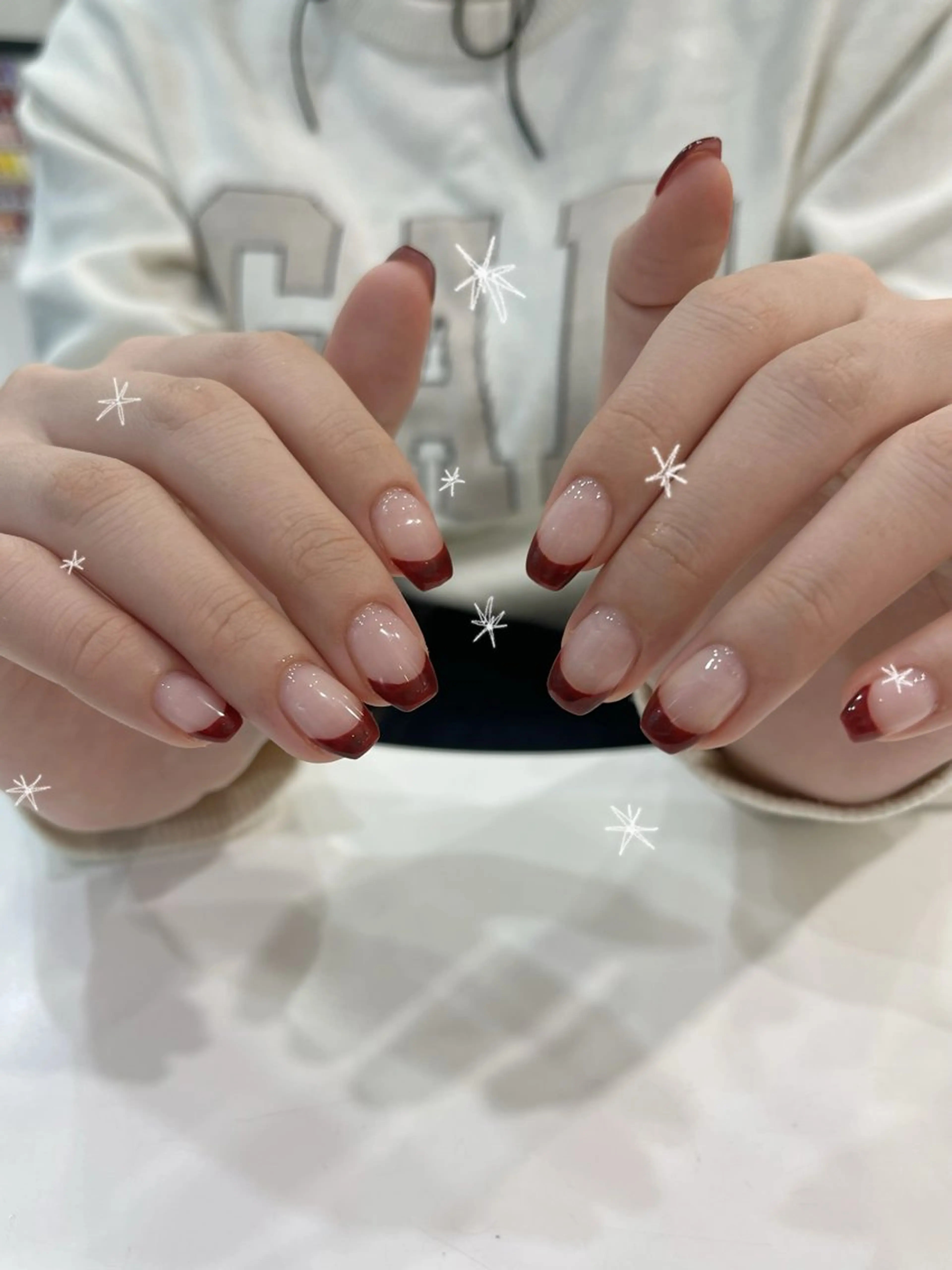 ネイル フレンチネイル ハンドネイル grancieux 青葉台/Natsuのネイルデザイン