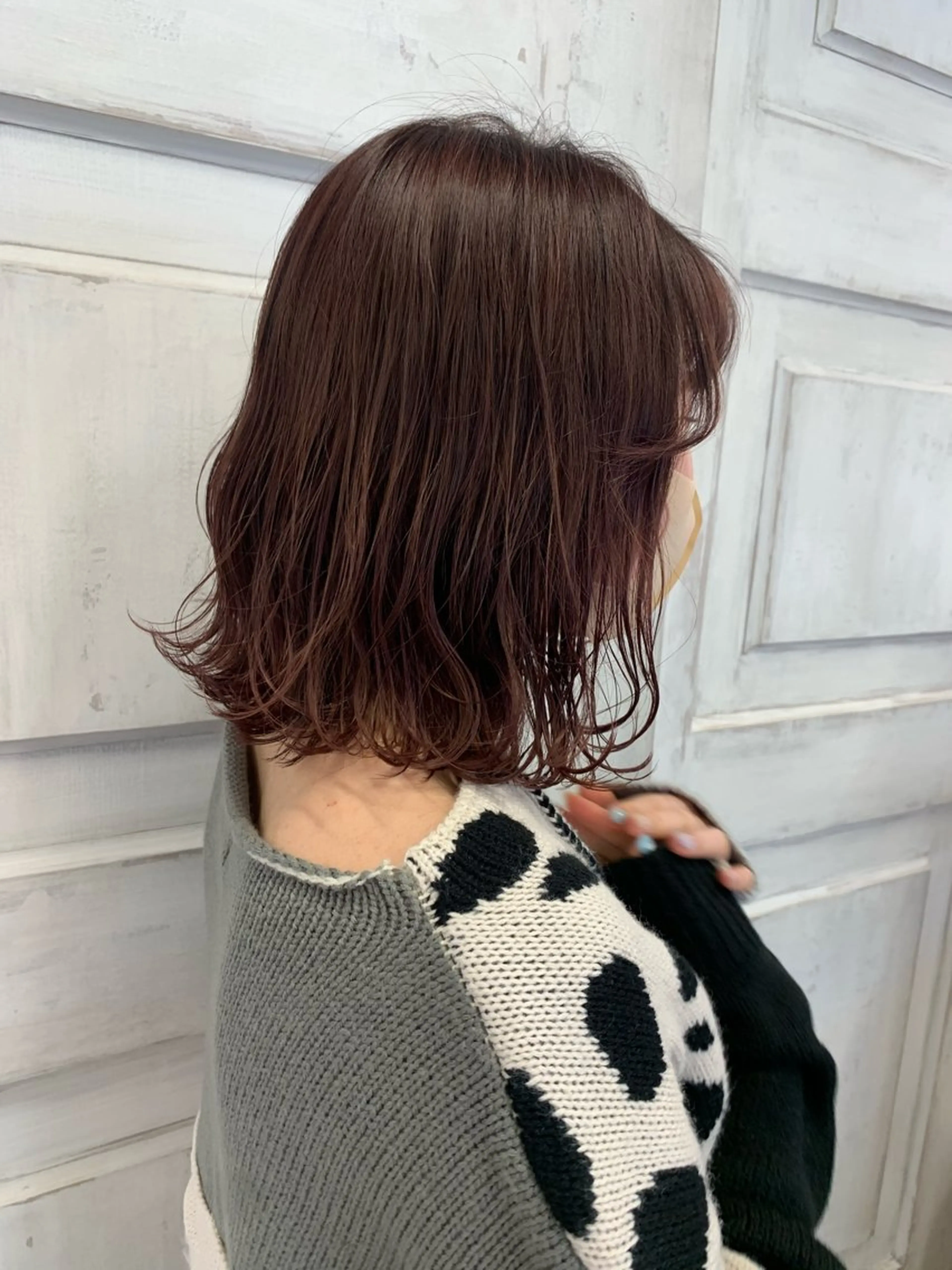 ミディアム カット ヘアカラー トリートメント 髪質改善/ナチュラル /平野 広大のヘアスタイル