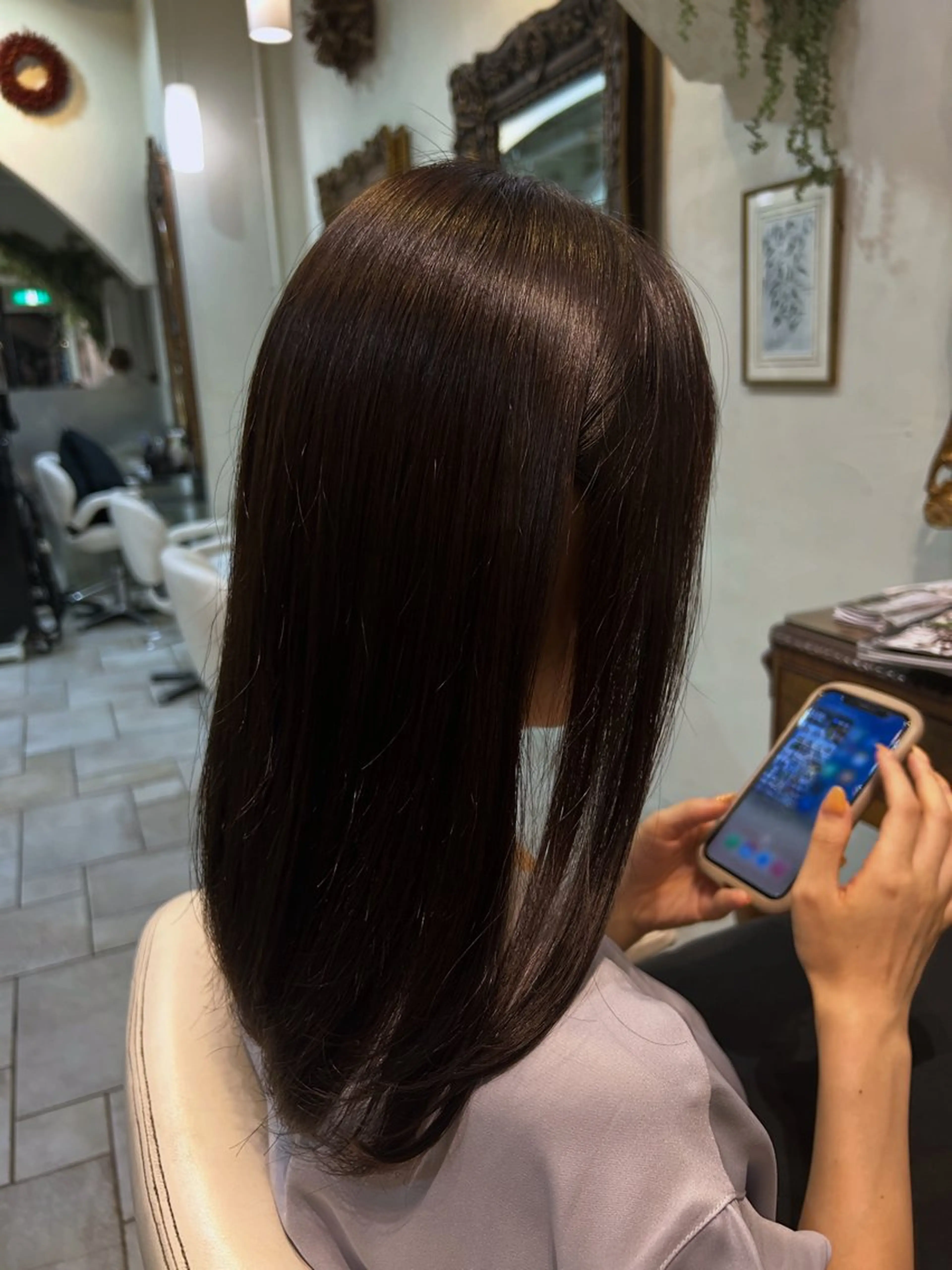 ミディアム オブヘア鷺沼所属・立石 タテイシのヘアスタイル