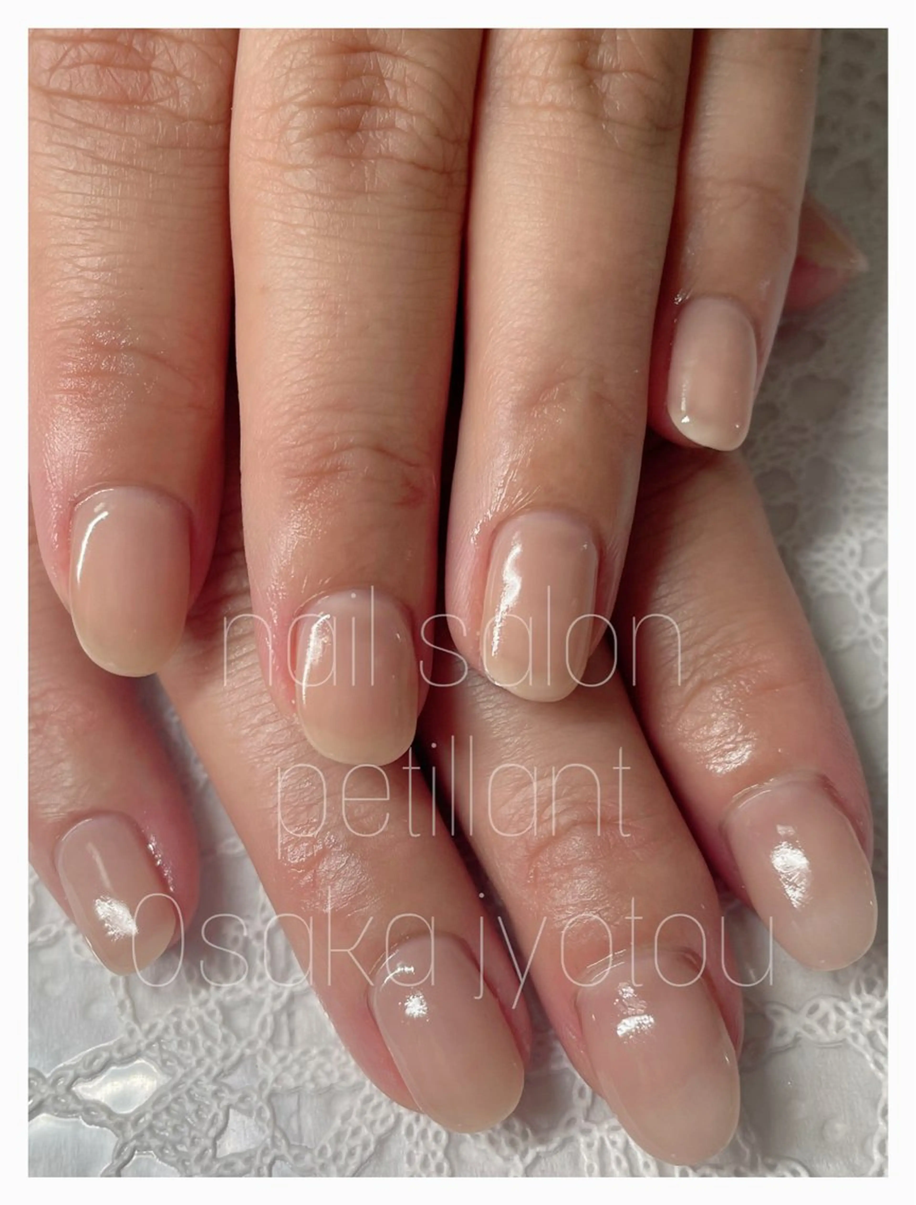 ネイル 長さ出し ロングネイル petillant所属・nail salon petillantのネイルデザイン