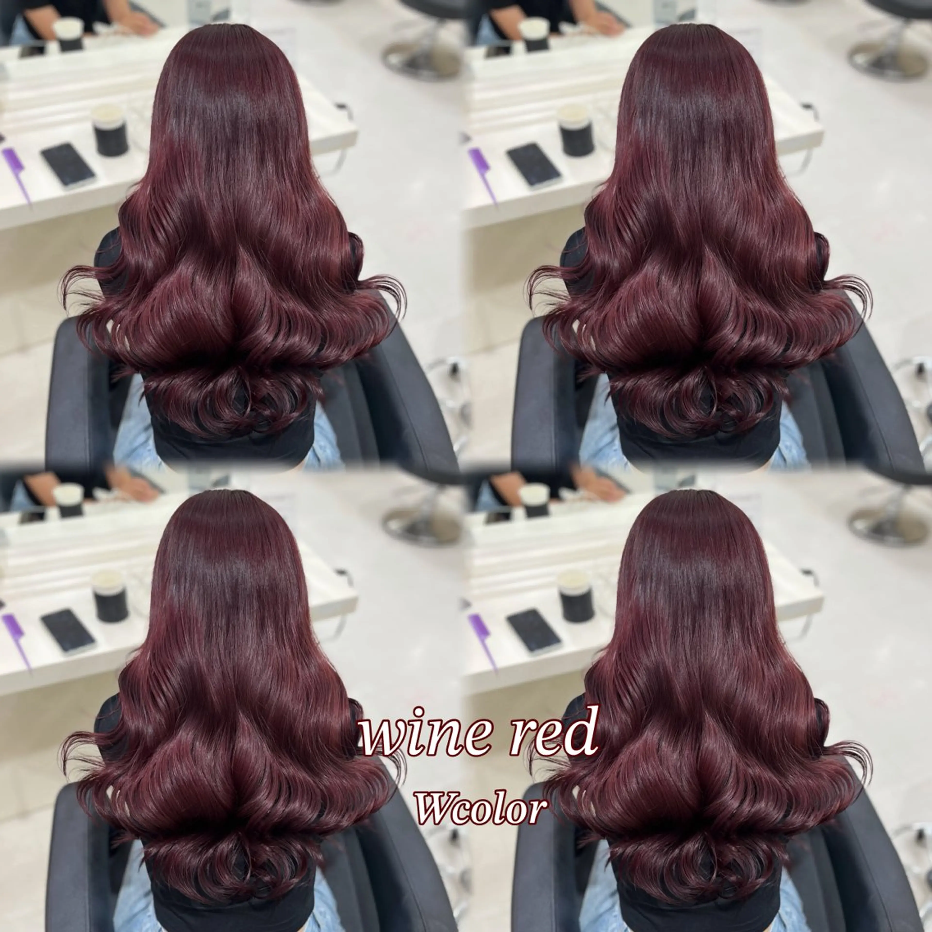 カラー カット ヘアカラー ヘッドスパ ヘアセット 🍒暖色カラー🍒 YUUNAのヘアスタイル