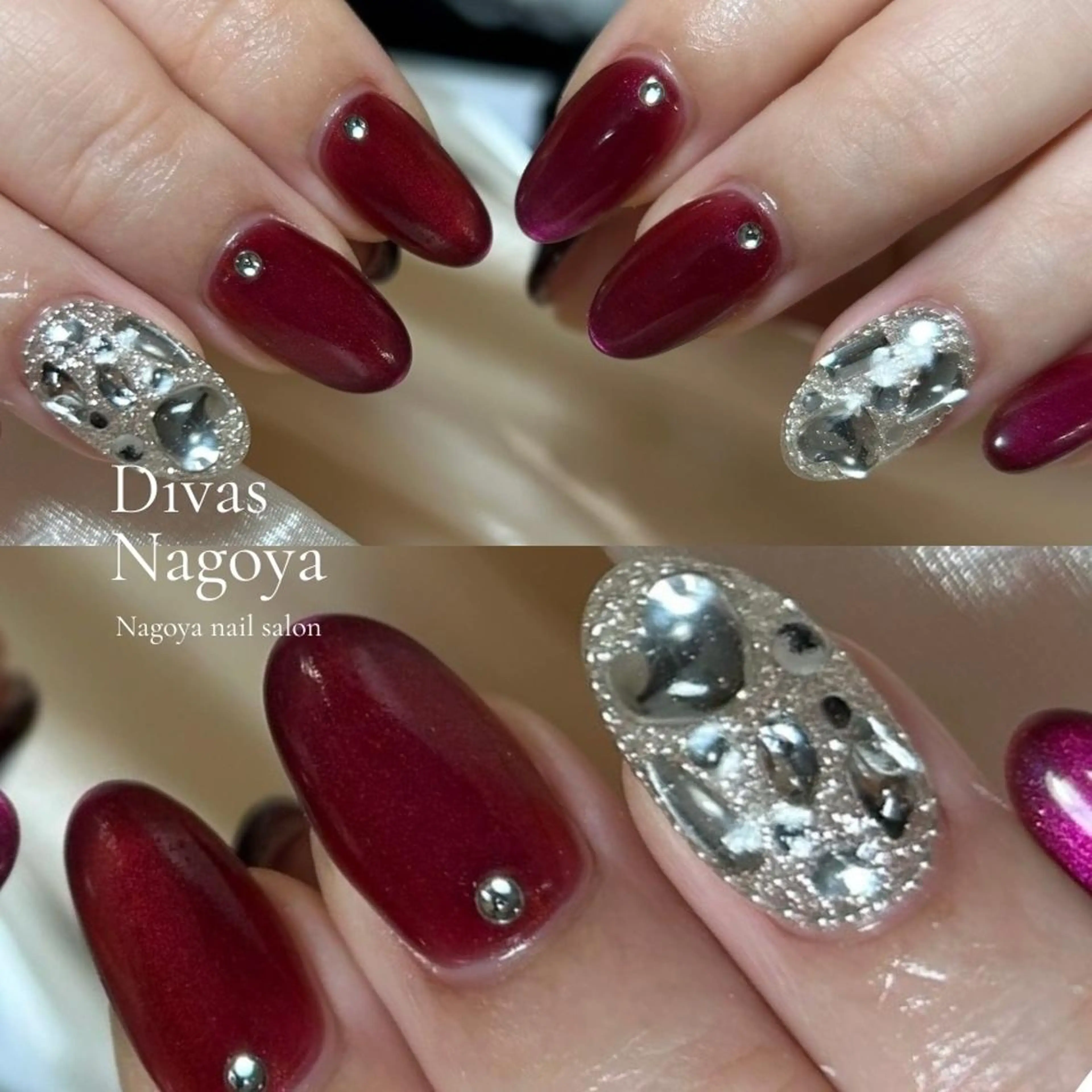ネイル アートネイル 韓国ネイル マットネイル ミラーネイル ニュアンスネイル ハンドネイル 💕Dig.nail Hideyo🌸のネイルデザイン