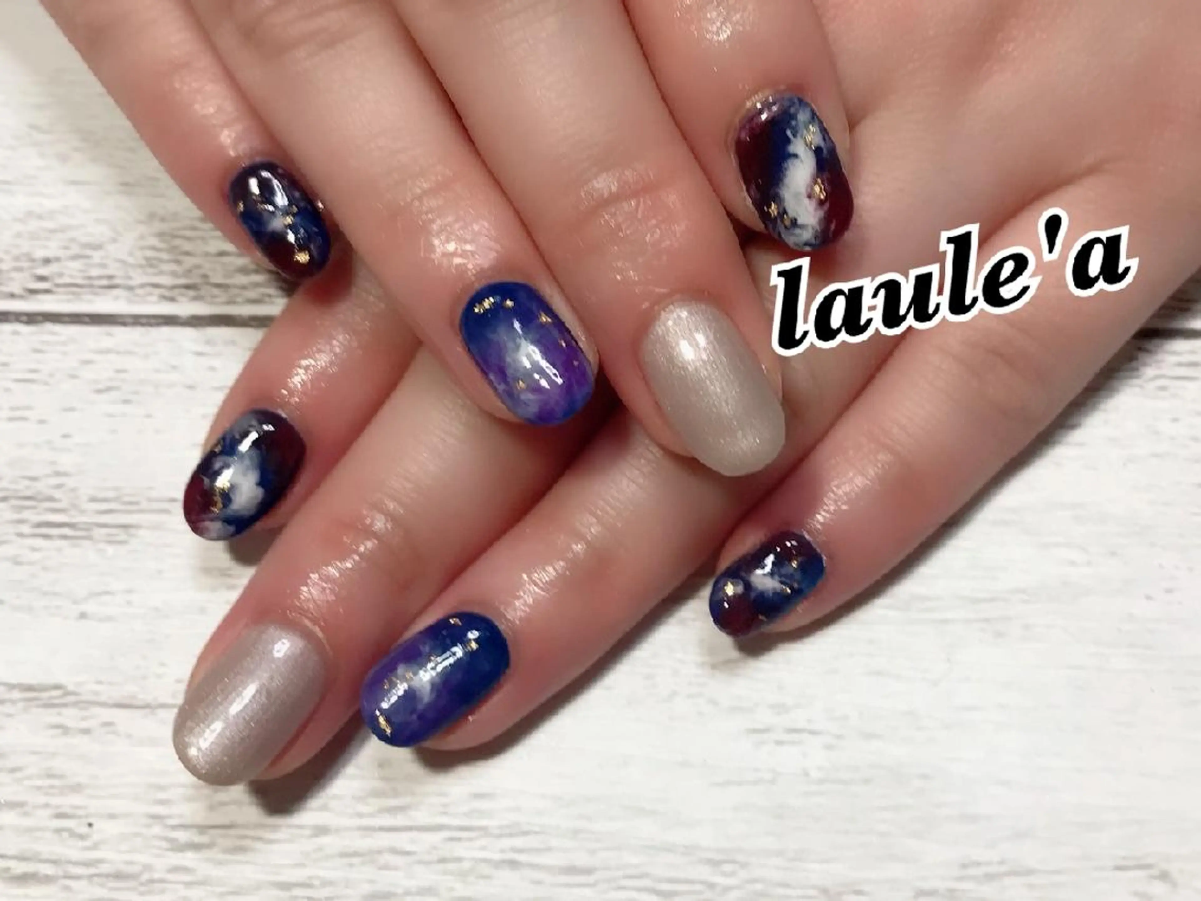 ハンドネイル Rグループ felizのネイルデザイン