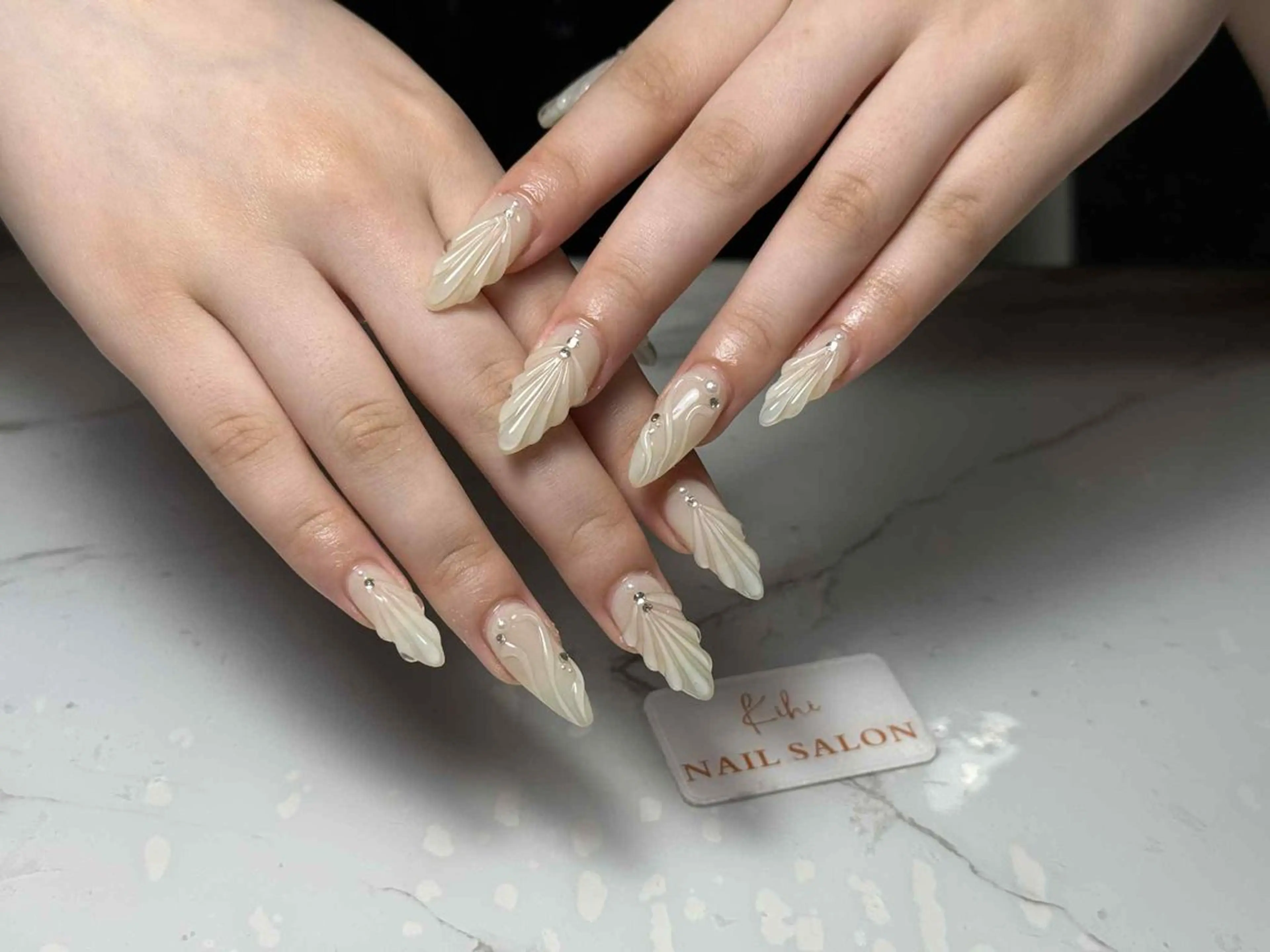 ネイル アートネイル フレンチネイル ジェルネイル グラデーション 韓国ネイル ハンドネイル ハンドケア Nail Salon Kihi さくらのネイルデザイン