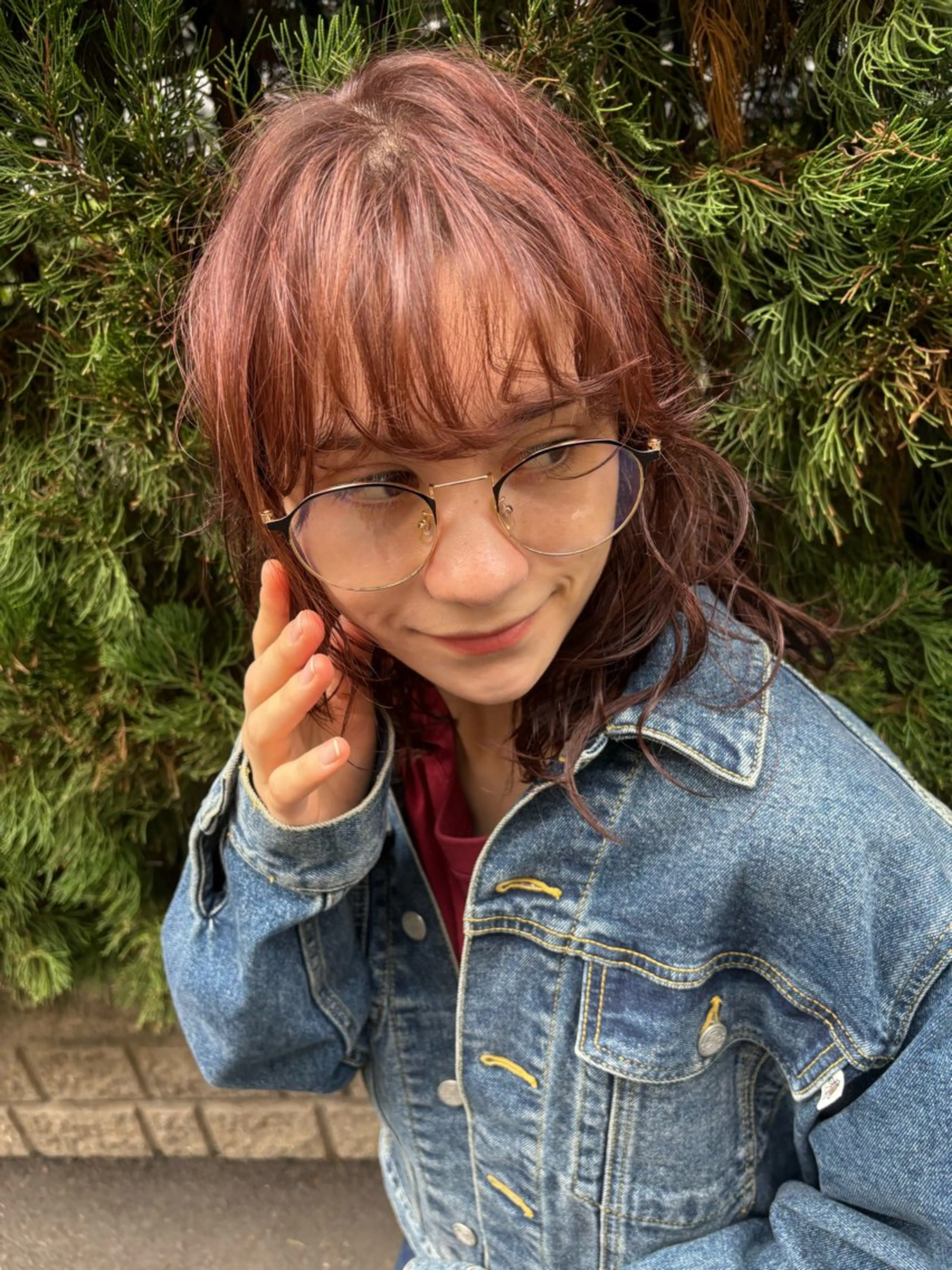 ミディアム パーマ ミディアムパーマ ボブ ウルフカット スパイラルパーマ カット ヘアカラー パーマ 【お洒落パーマ】 Elme　肥塚康汰郎のヘアスタイル