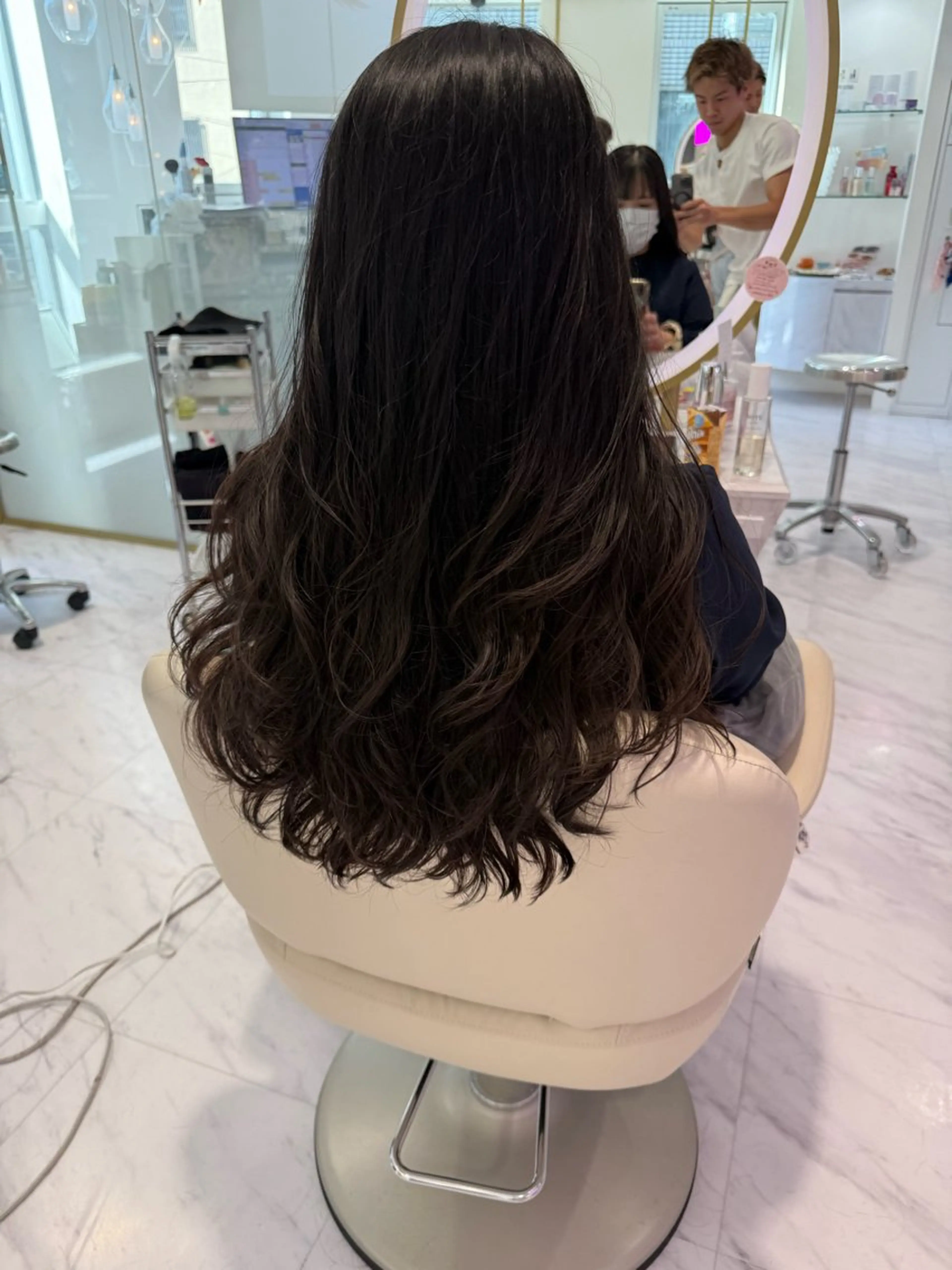 ロング パーマ ストレートパーマ カット パーマ トリートメント 🌟TOSHI/ ショート/名駅🌟のヘアスタイル