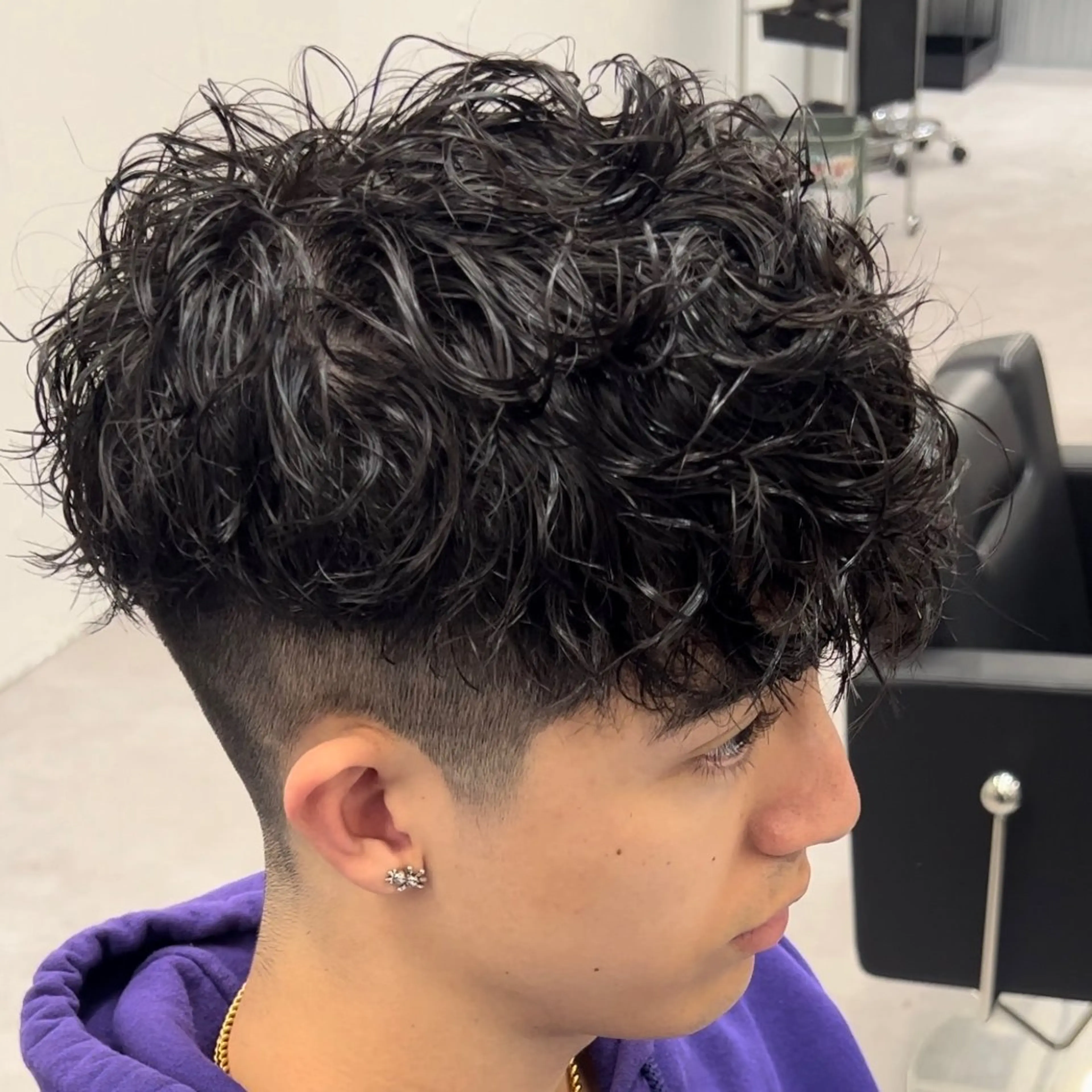 パーマ メンズ スペインカール 【メンズ特化美容師】 🐍NAO🐍のヘアスタイル