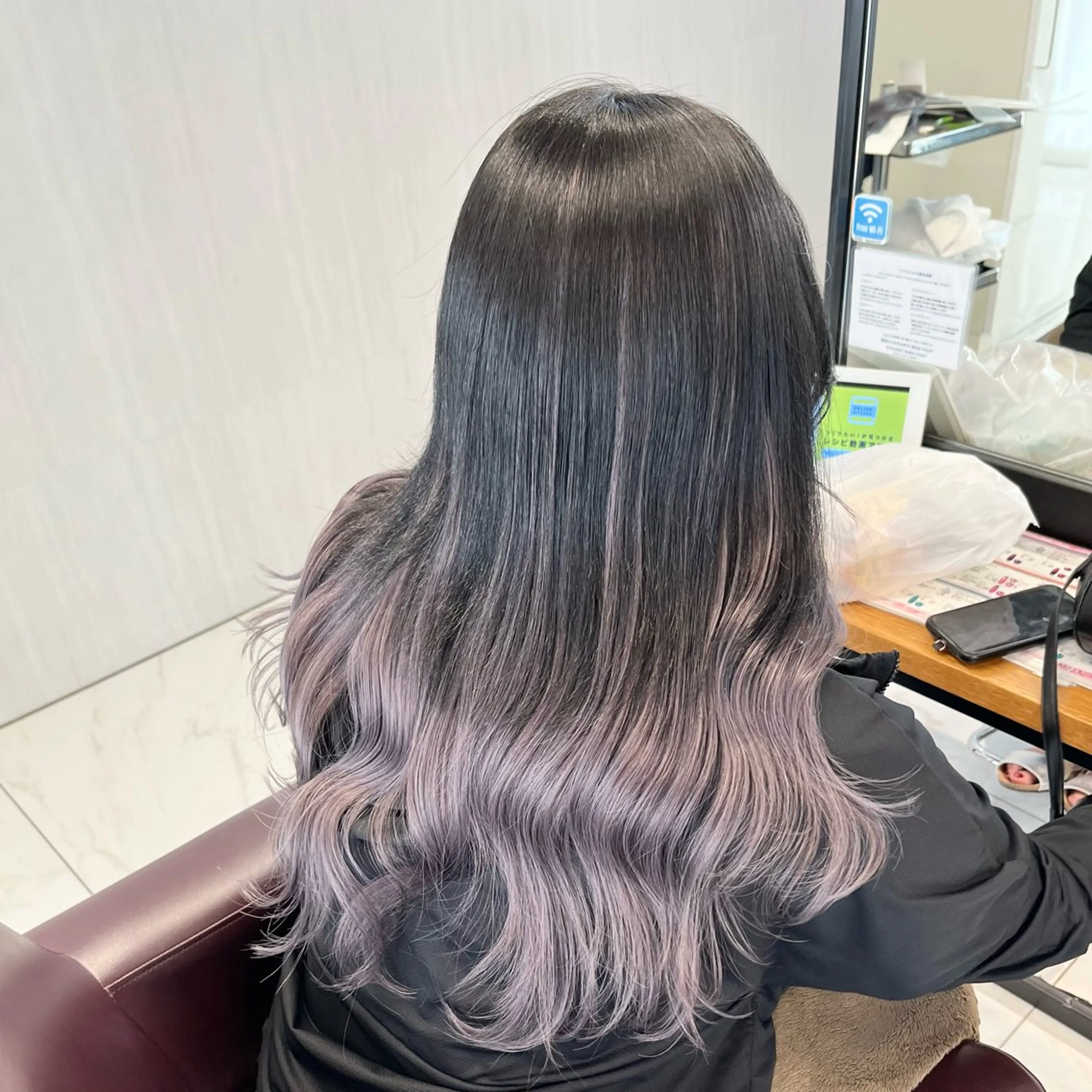 ロング エクステ ロング エクステ りおな/エクステ /ハイトーンカラーのヘアスタイル