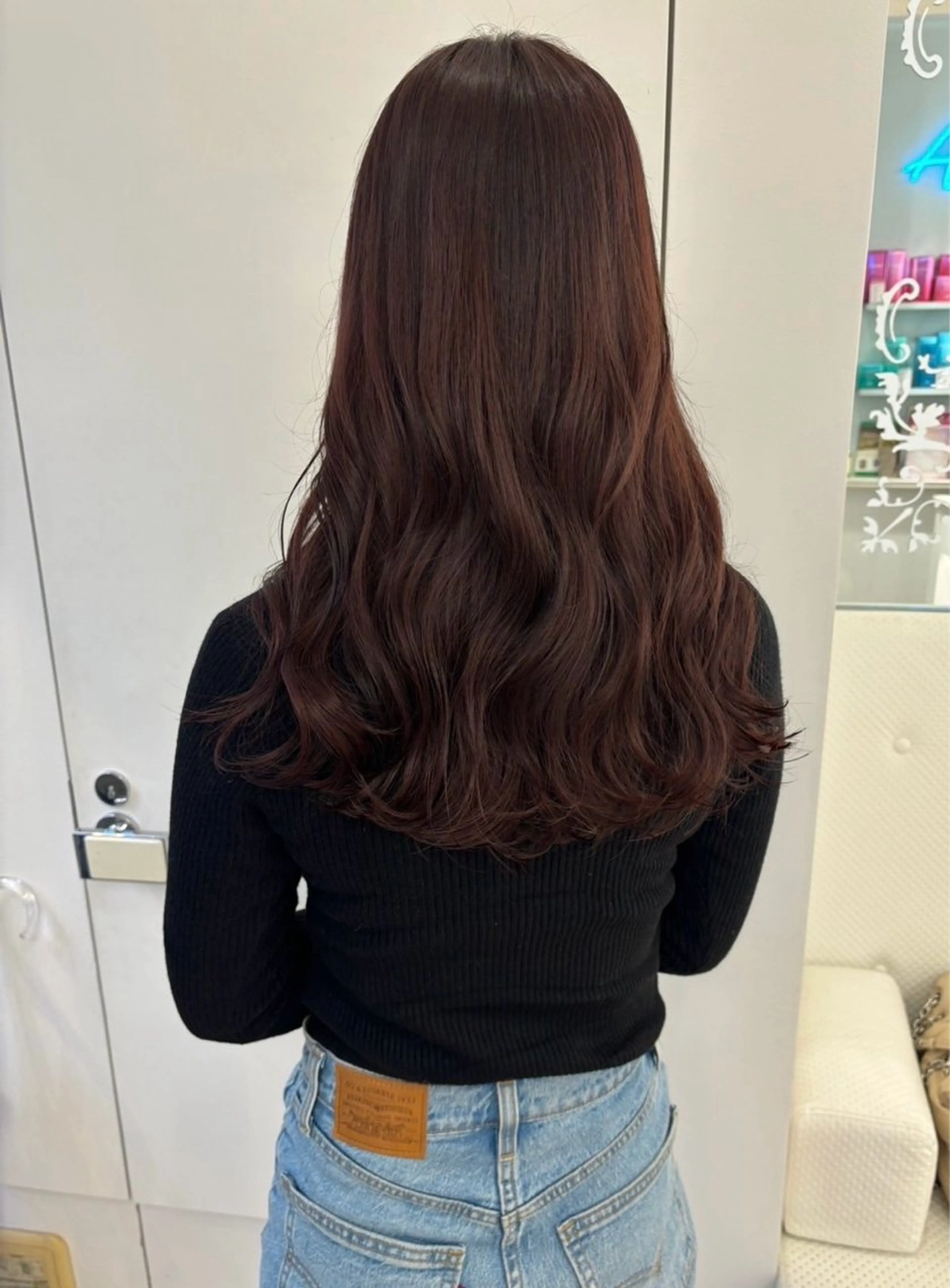 ロング カラー 今井 愛歩のマツエク・マツパデザイン