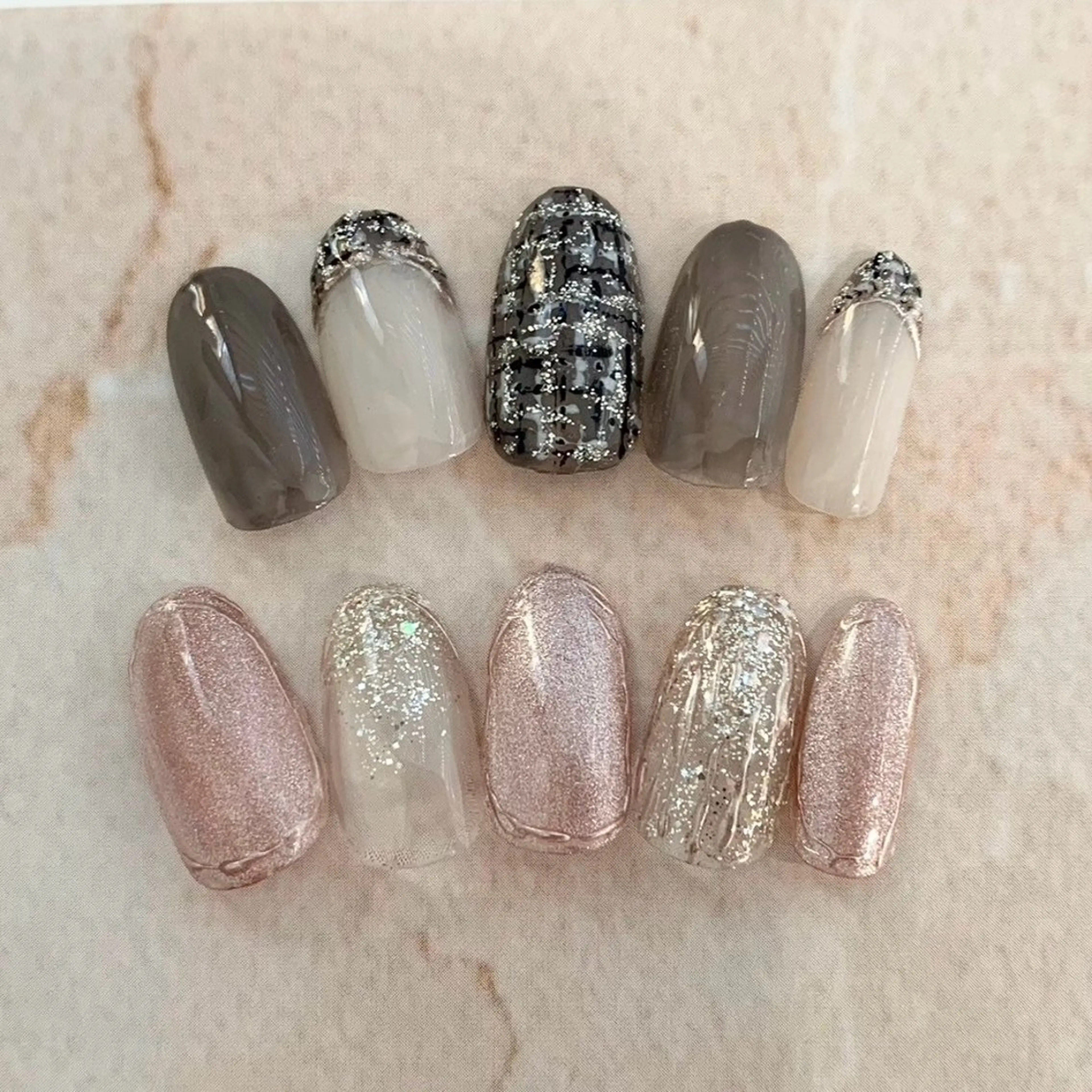 ネイル ハンドネイル M's Beautysalon所属・M's 新小岩  Yunaのマツエク・マツパデザイン