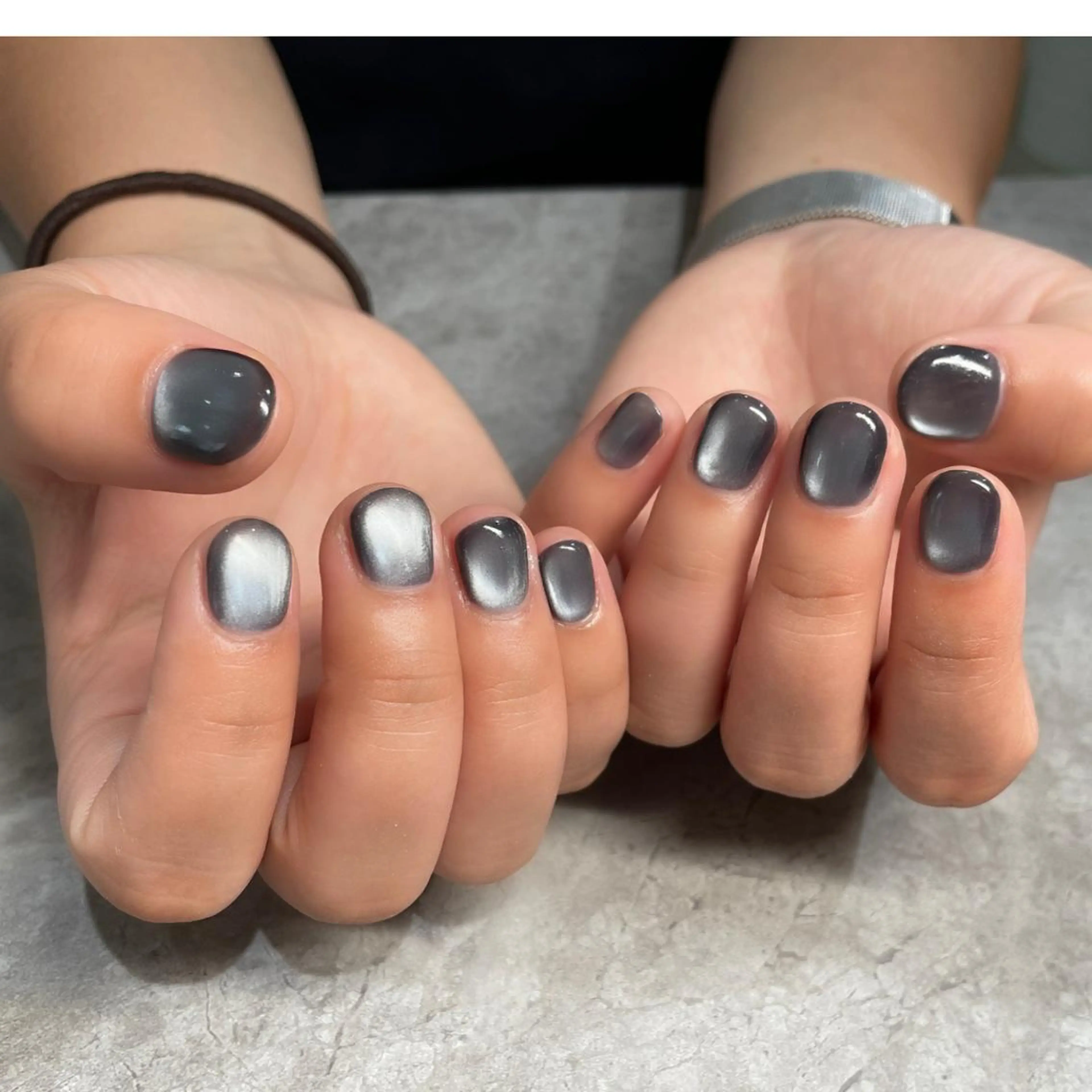 ネイル マグネットネイル ハンドネイル Nail Salon Lindaのネイルデザイン