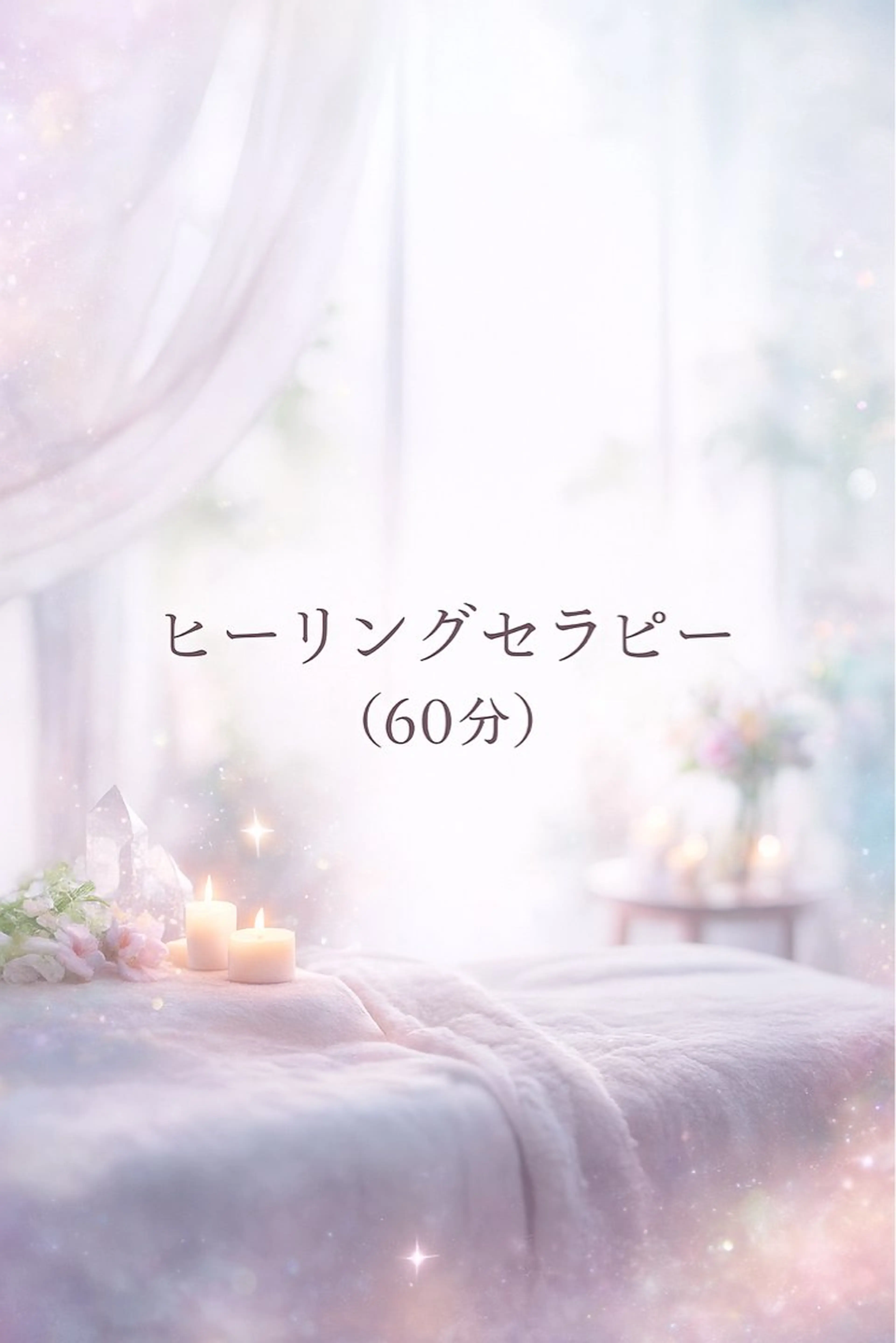 心とエネルギーを整えるヒーリングセラピー 60分の写真