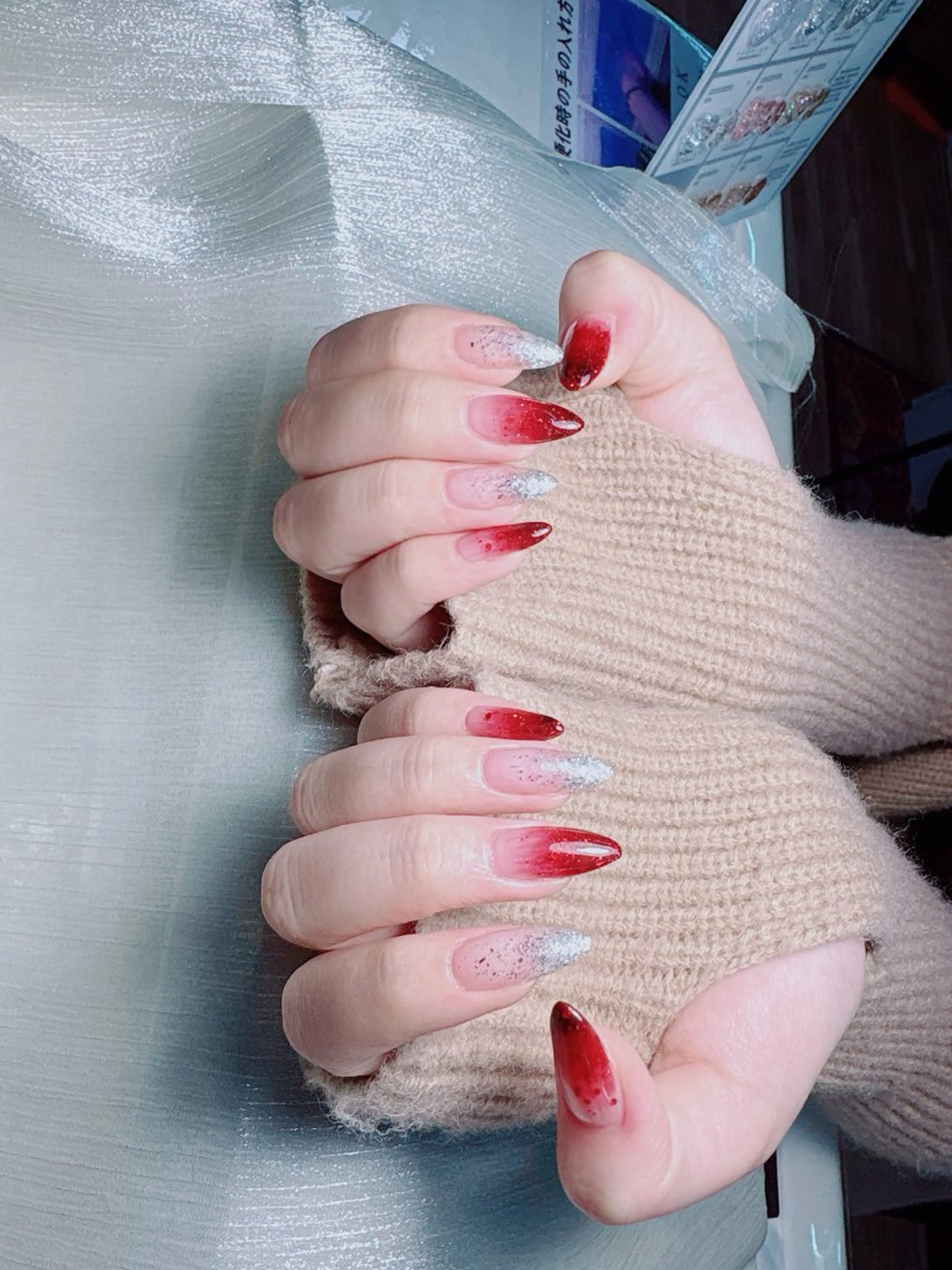 ネイル ハンドネイル Yuxi Beauty salon 【ユーシィー ビューティ サロン】所属・钰熙美容院 池田公園店のネイルデザイン