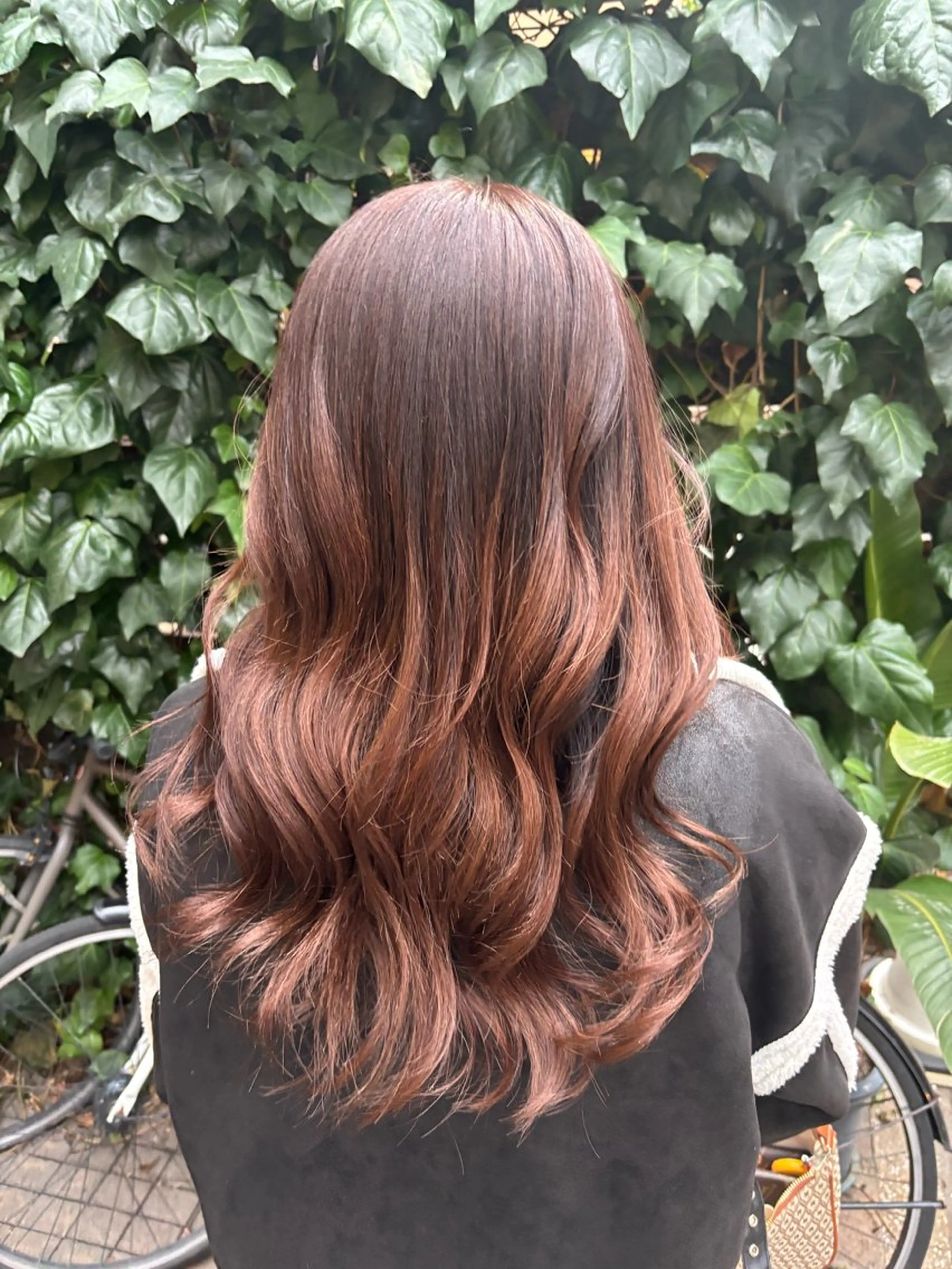 ロング 🤍Nozomi/ オリーブカラー🌿のヘアスタイル
