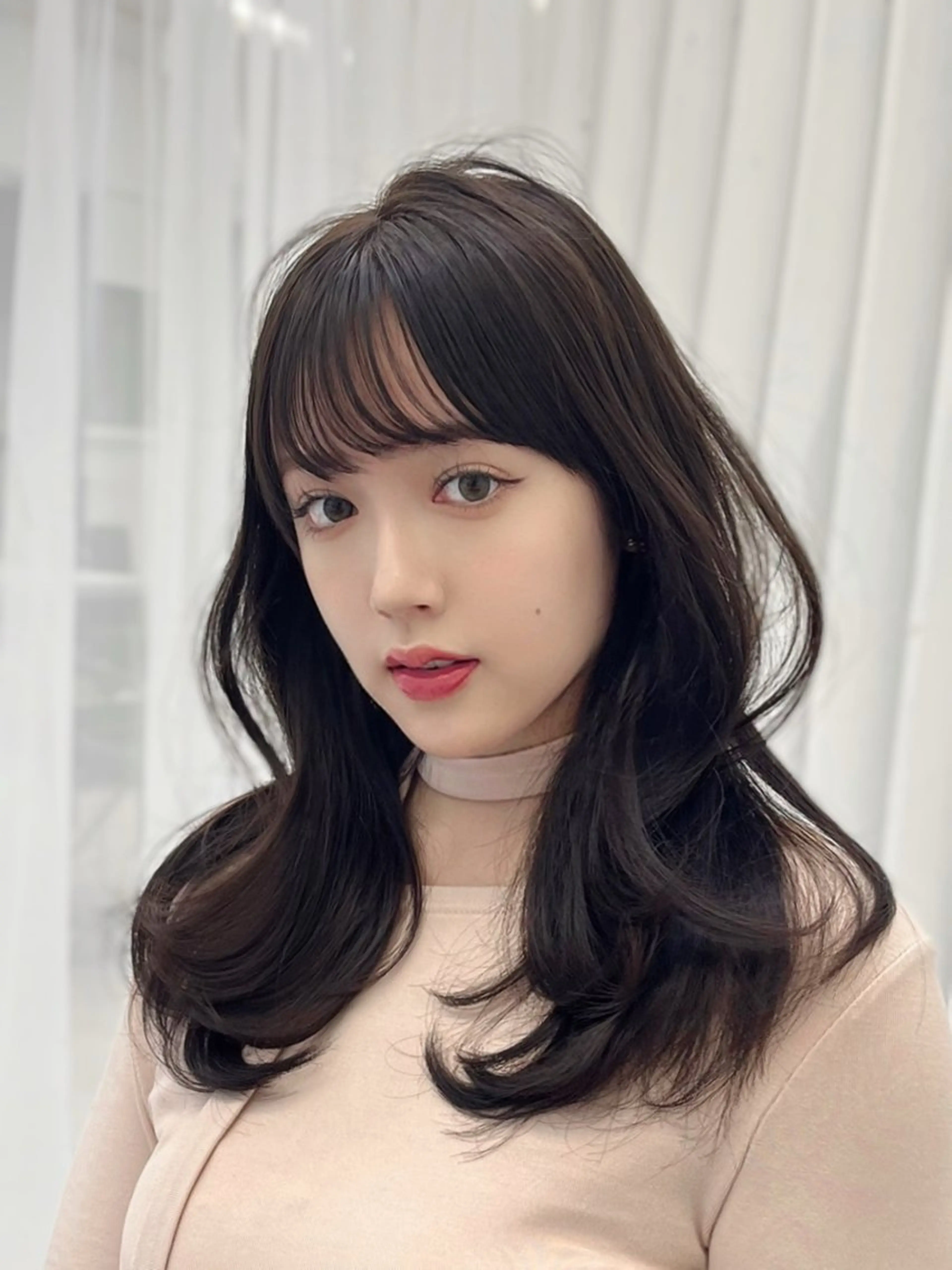 セミロング カラー パーマ ヘアアレンジ メンズ メンズ韓国風 くびれヘア 韓国風ヘア レイヤーカット カット ヘアカラー トリートメント ヘッドスパ ヘアセット 韓国ヘア×顔まわり 🇰🇷和知拓郎のヘアスタイル