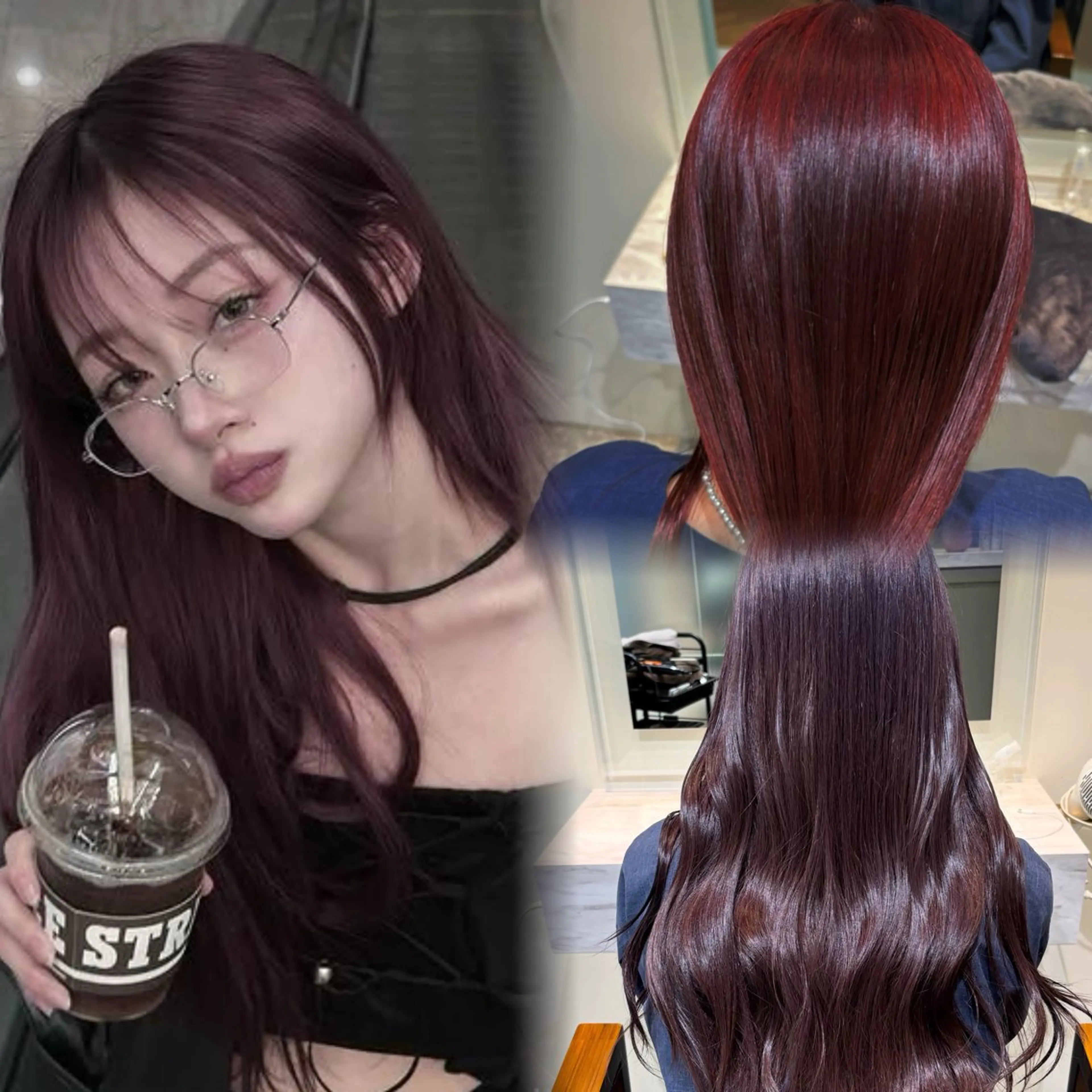 🌷カット+ブリーチ、ダブルカラー+ケアトリートメント🦋✨の写真