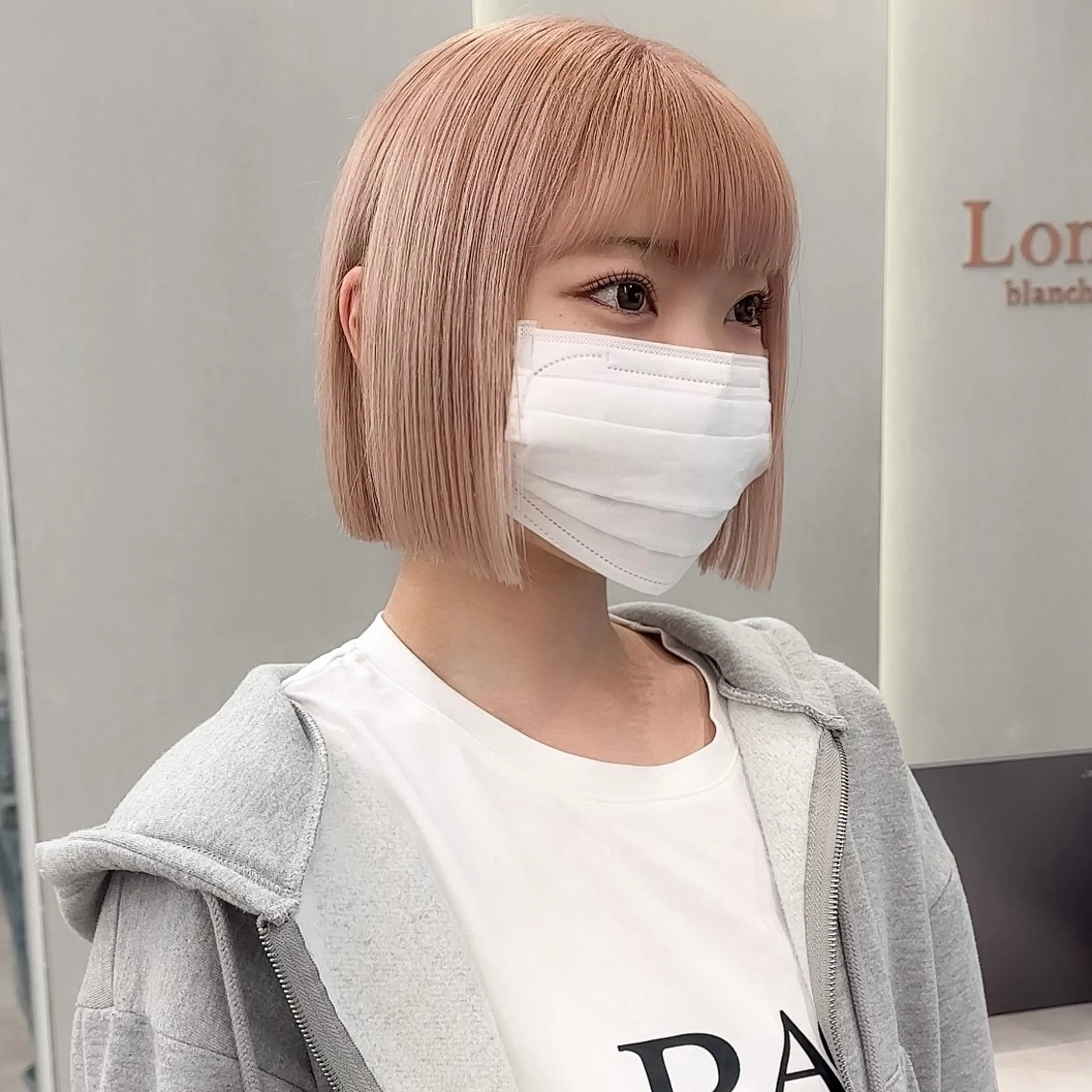 ショート カット ヘアカラー トリートメント 縮毛矯正/韓国ヘア /ボブ🪄ミズキのヘアスタイル
