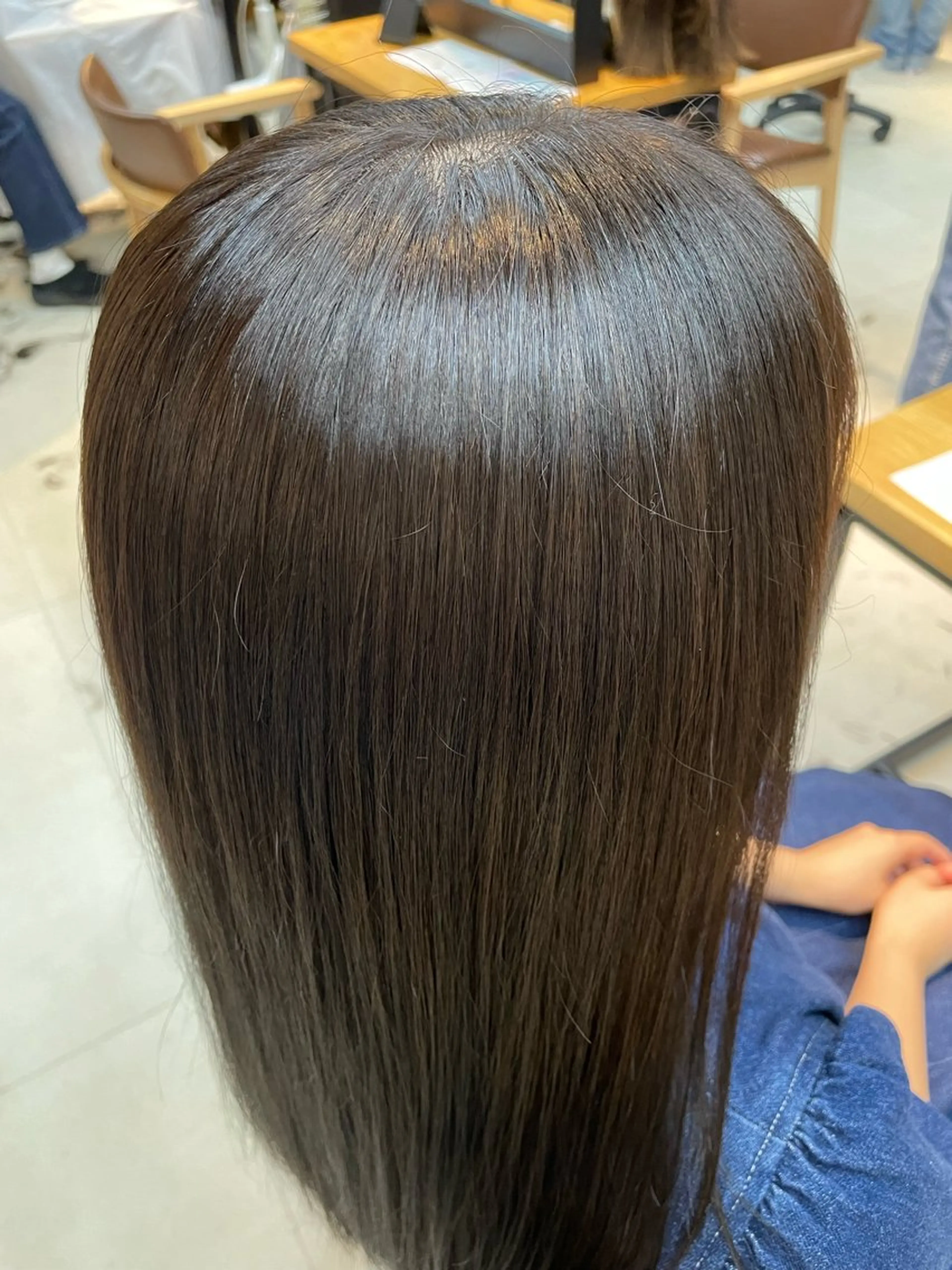 セミロング トリートメント ヘアカラー トリートメント 🫧艶カラー×カット 🫧　harunaのヘアスタイル