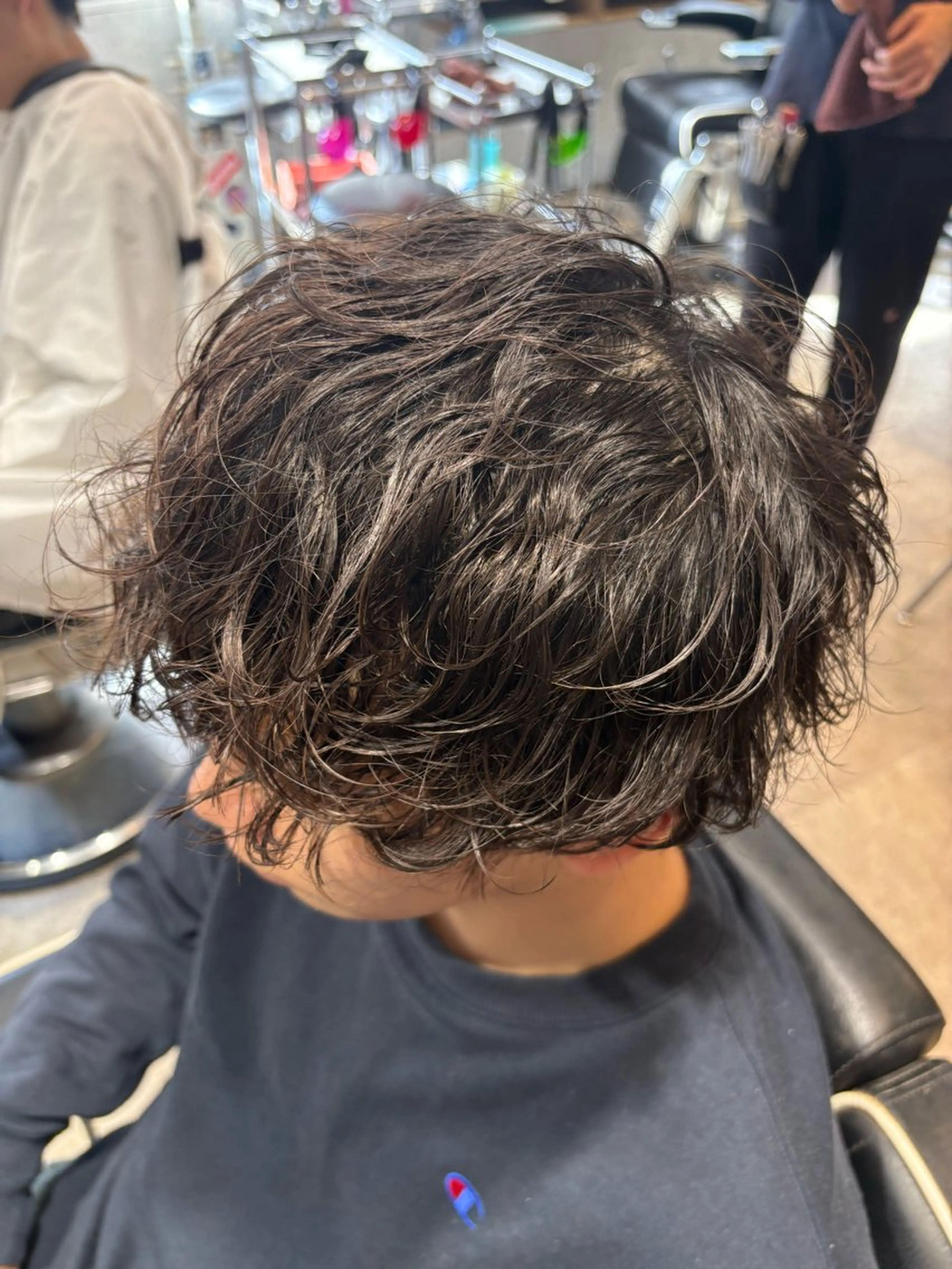 ショート EIGHT MEN 池袋西口店所属・メンズパーマ特化 池袋西口　尾形　龍哉のヘアスタイル