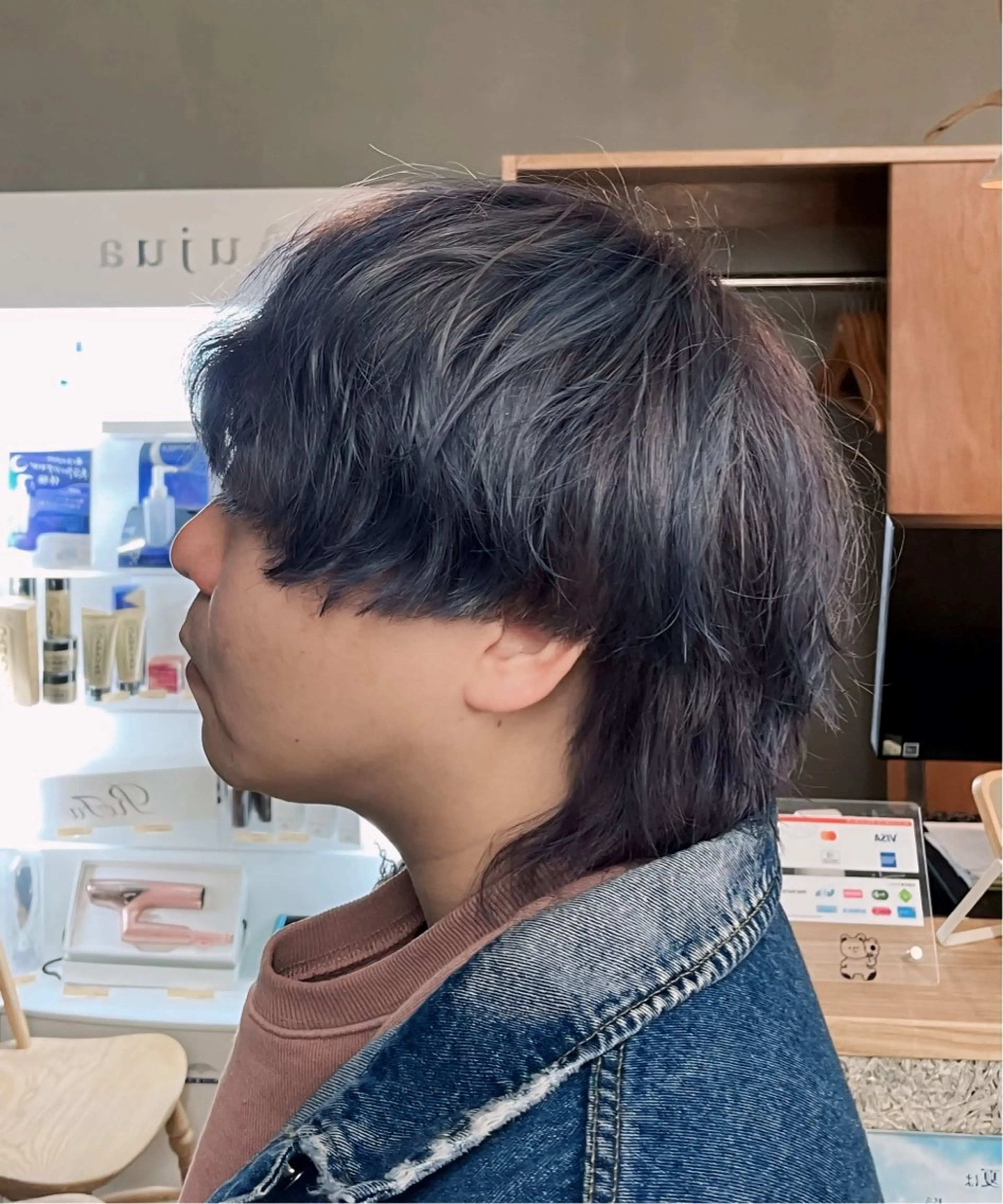 メンズ カット ヘアカラー 遠藤 健登のヘアスタイル