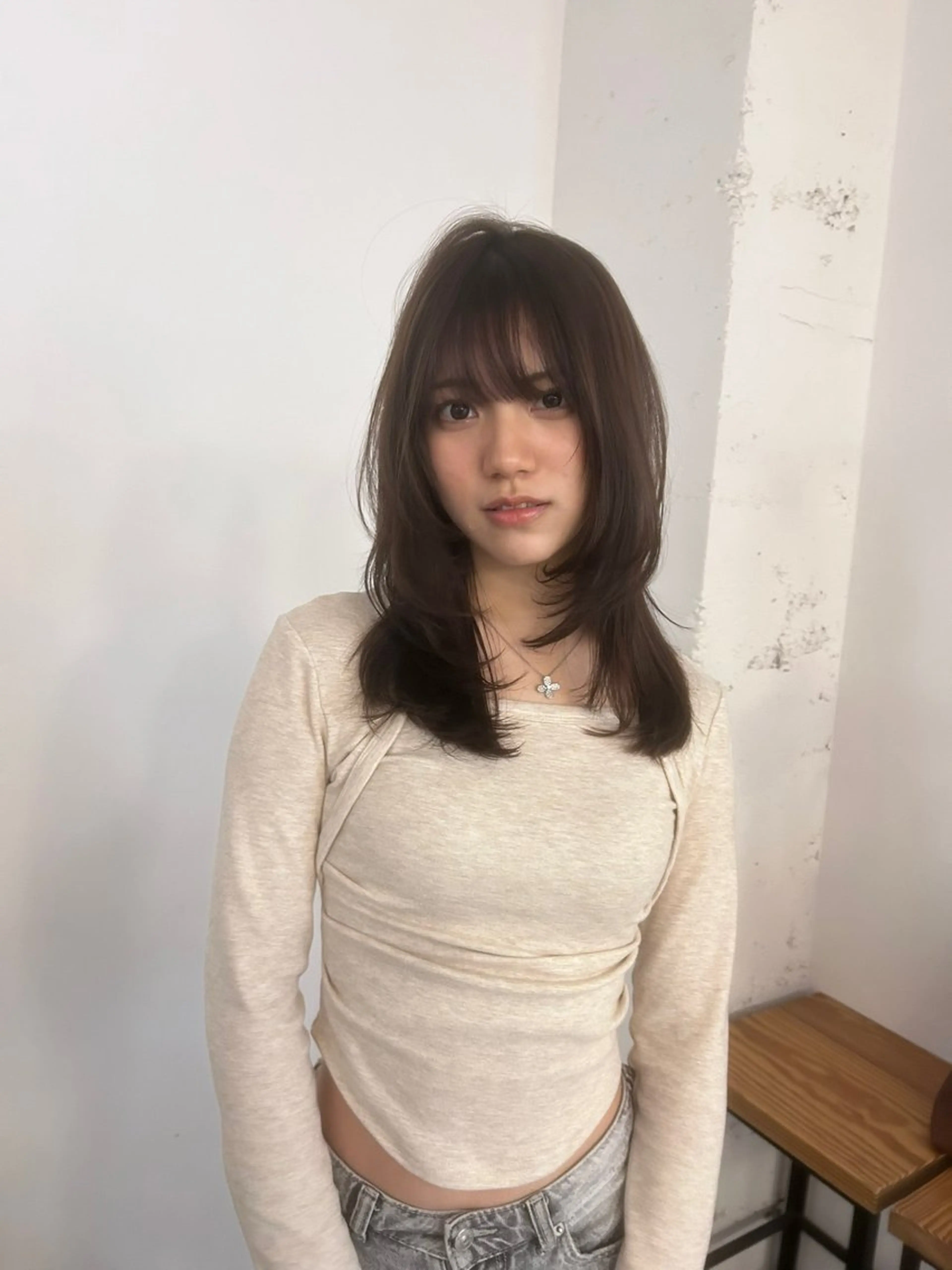 セミロング 似合わせカット tasukuのヘアスタイル