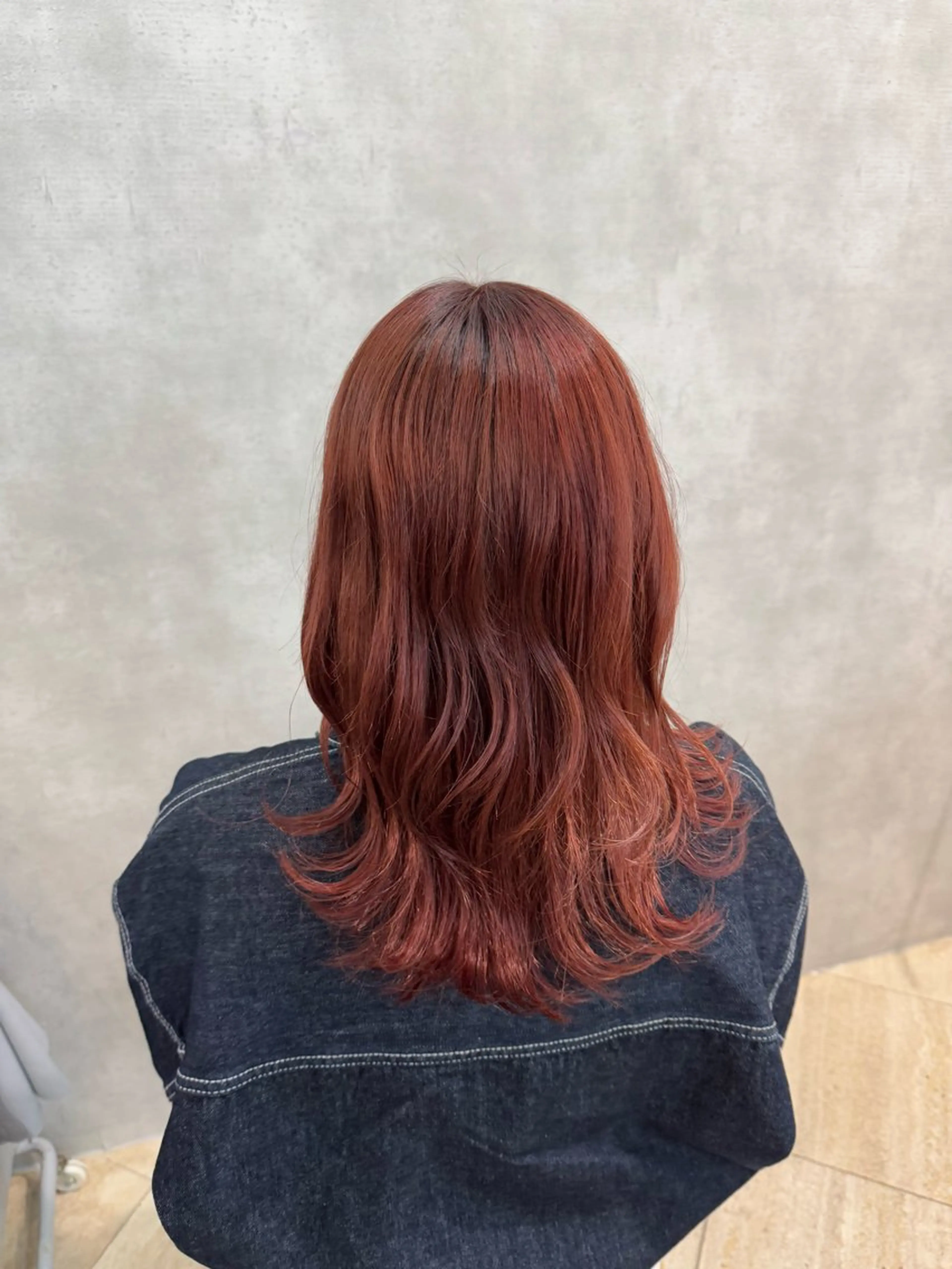 セミロング オレンジブラウン belle / Honoka🧁のヘアスタイル