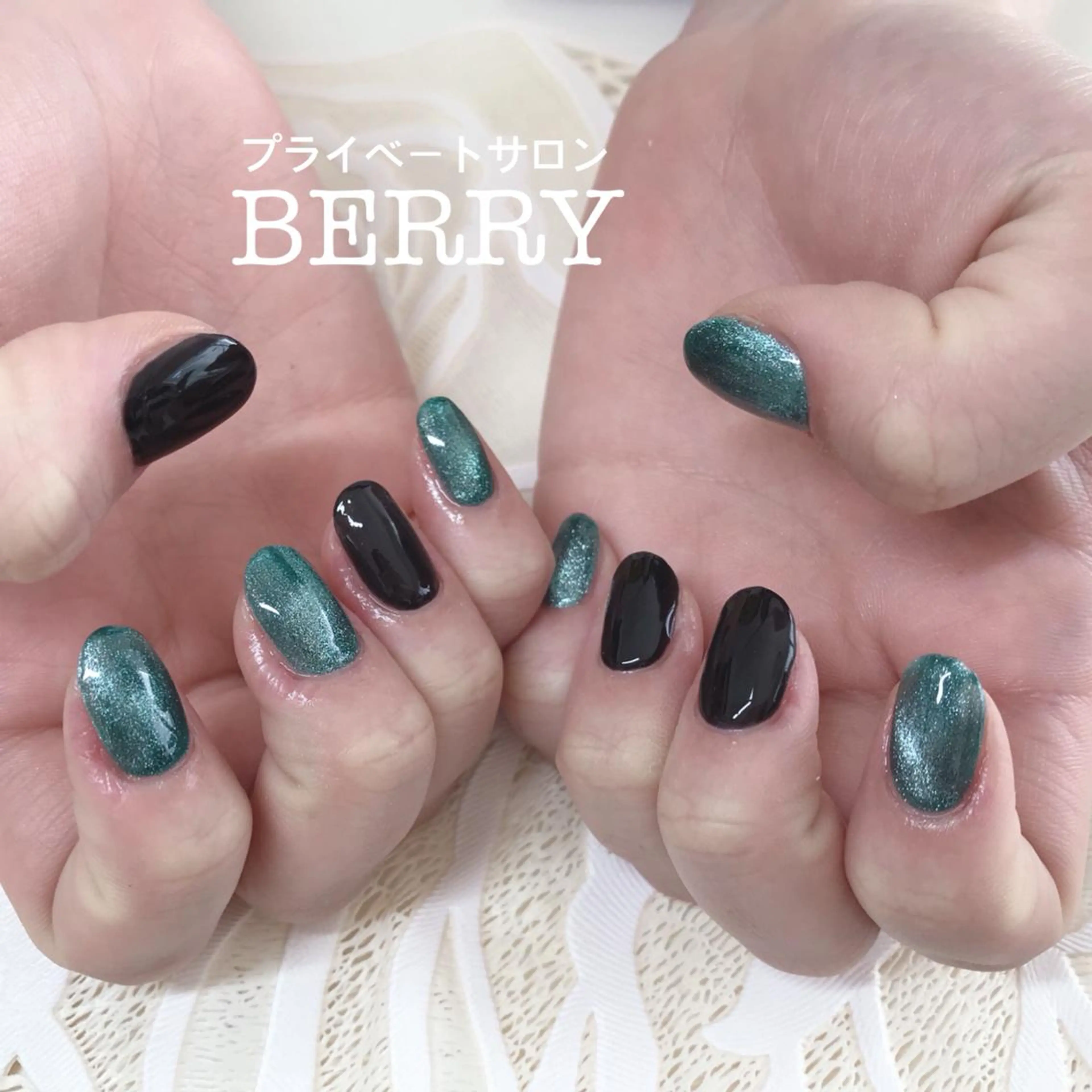 ネイル マグネットネイル ワンカラーネイル ハンドネイル プライベートサロン BERRY所属・プライベートサロン BERRYのエステ・リラクイメージ
