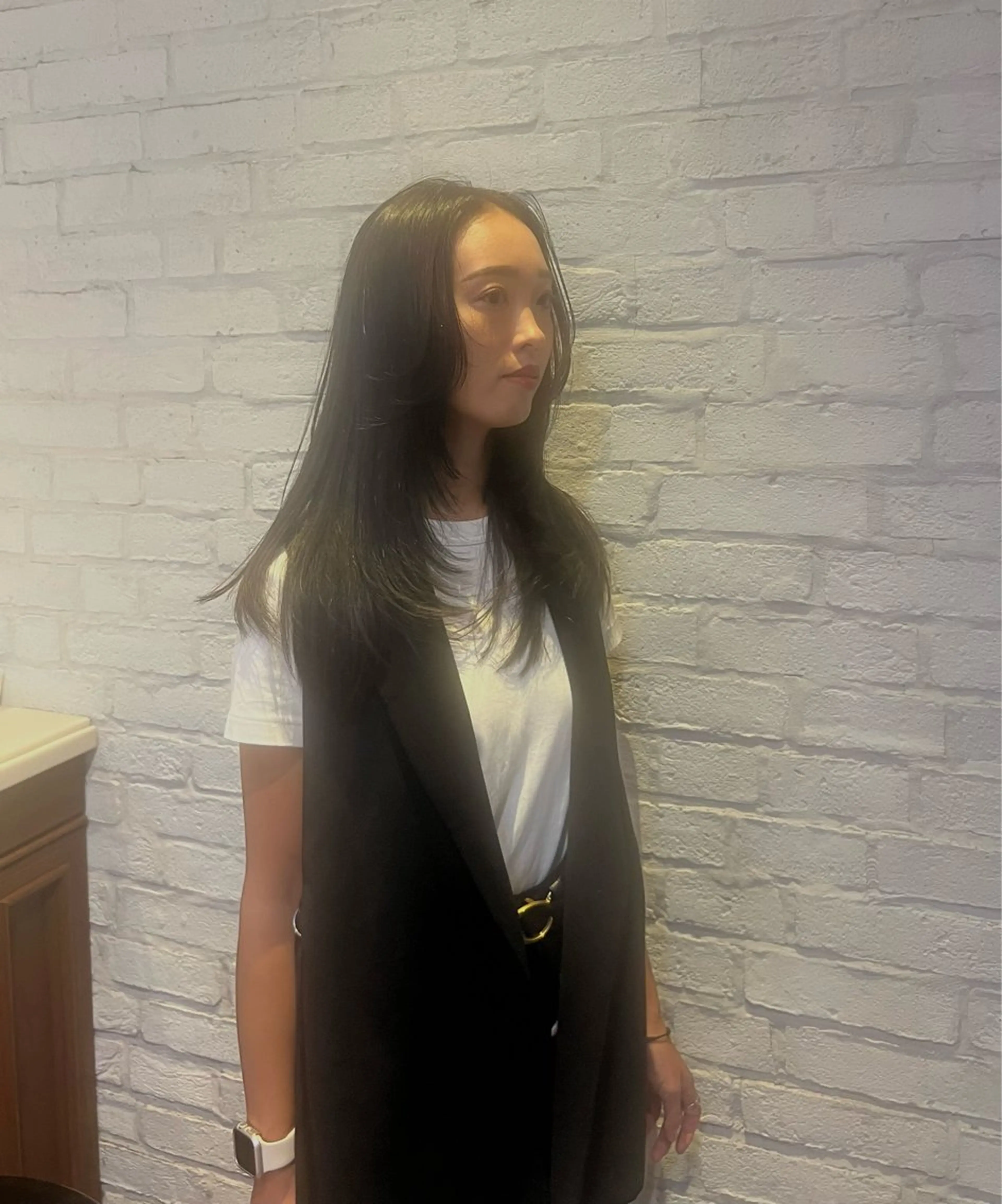 ロング 顔周りカット レイヤーカット LOTUS表参道所属・【代表】 🌟MASA🌟美髪のヘアスタイル