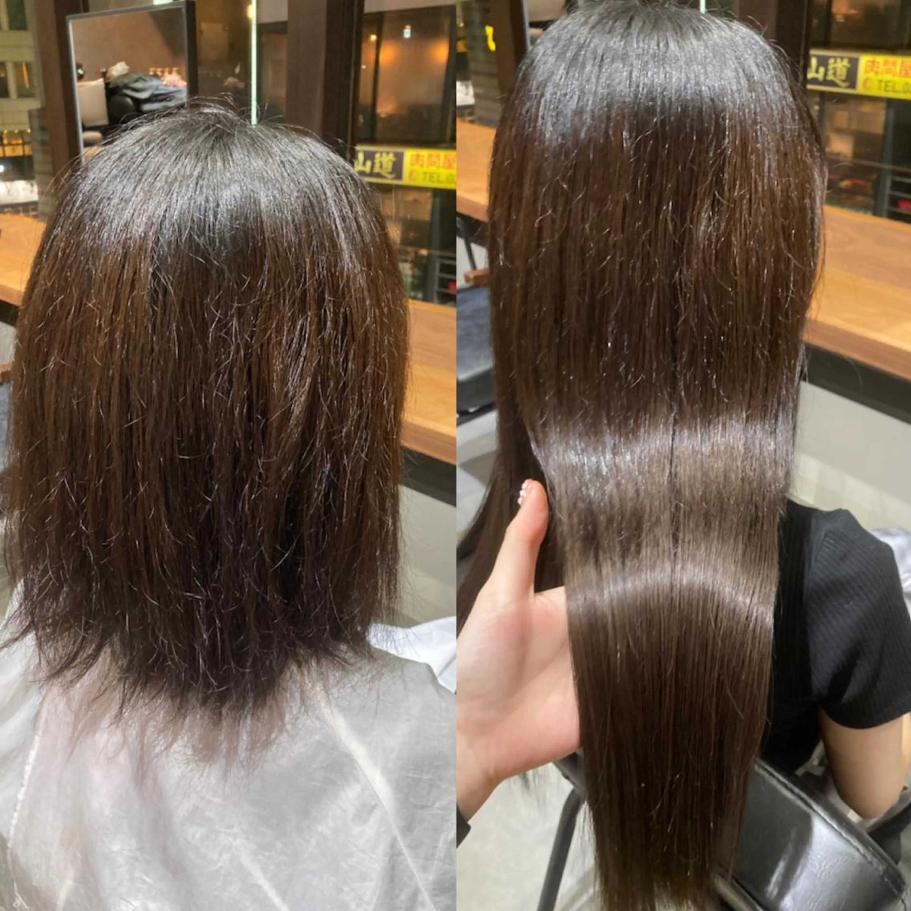 ミディアム エクステ ENA💗NEXT /ハイトーンエクステのヘアスタイル