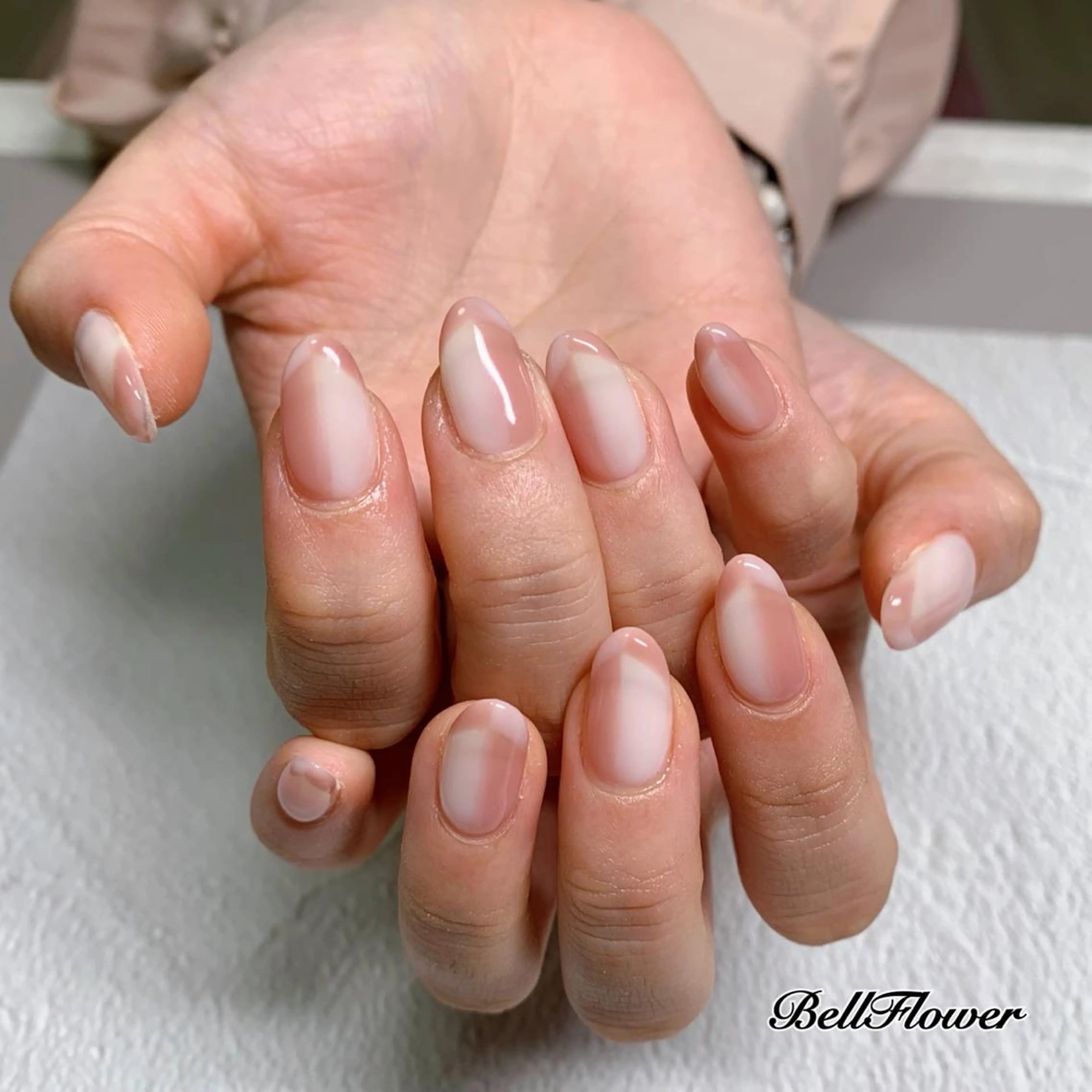 ネイル ハンドネイル Bell Flowerのネイルデザイン